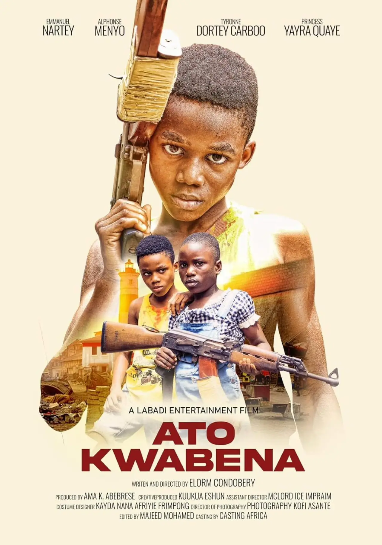 Plakat filmowy "Ato Kwabena"