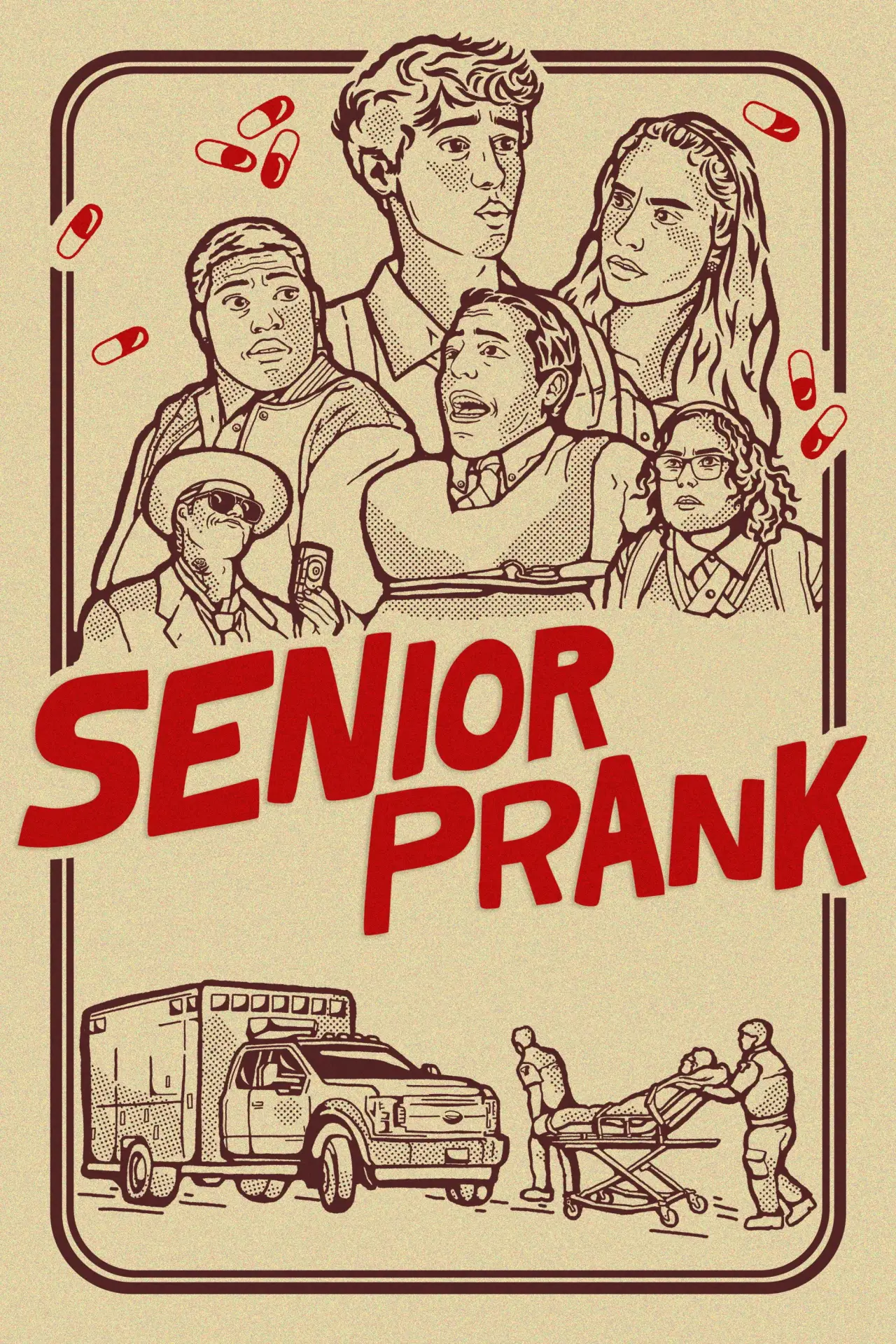 Plakat filmowy "Senior Prank"