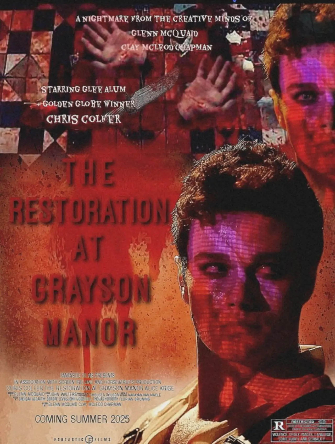 Plakat filmowy "The Restoration at Grayson Manor"