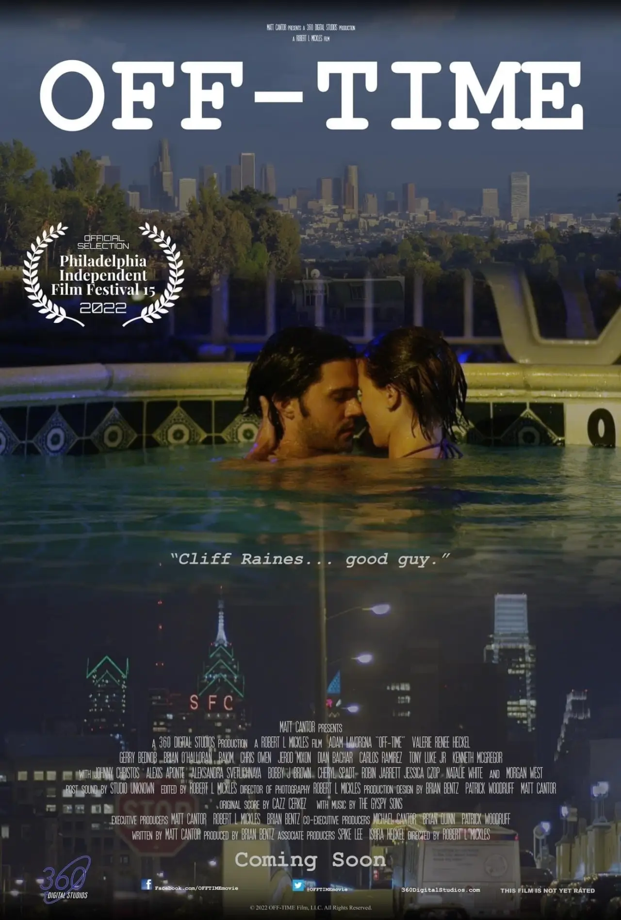 Plakat filmowy "Off-Time"