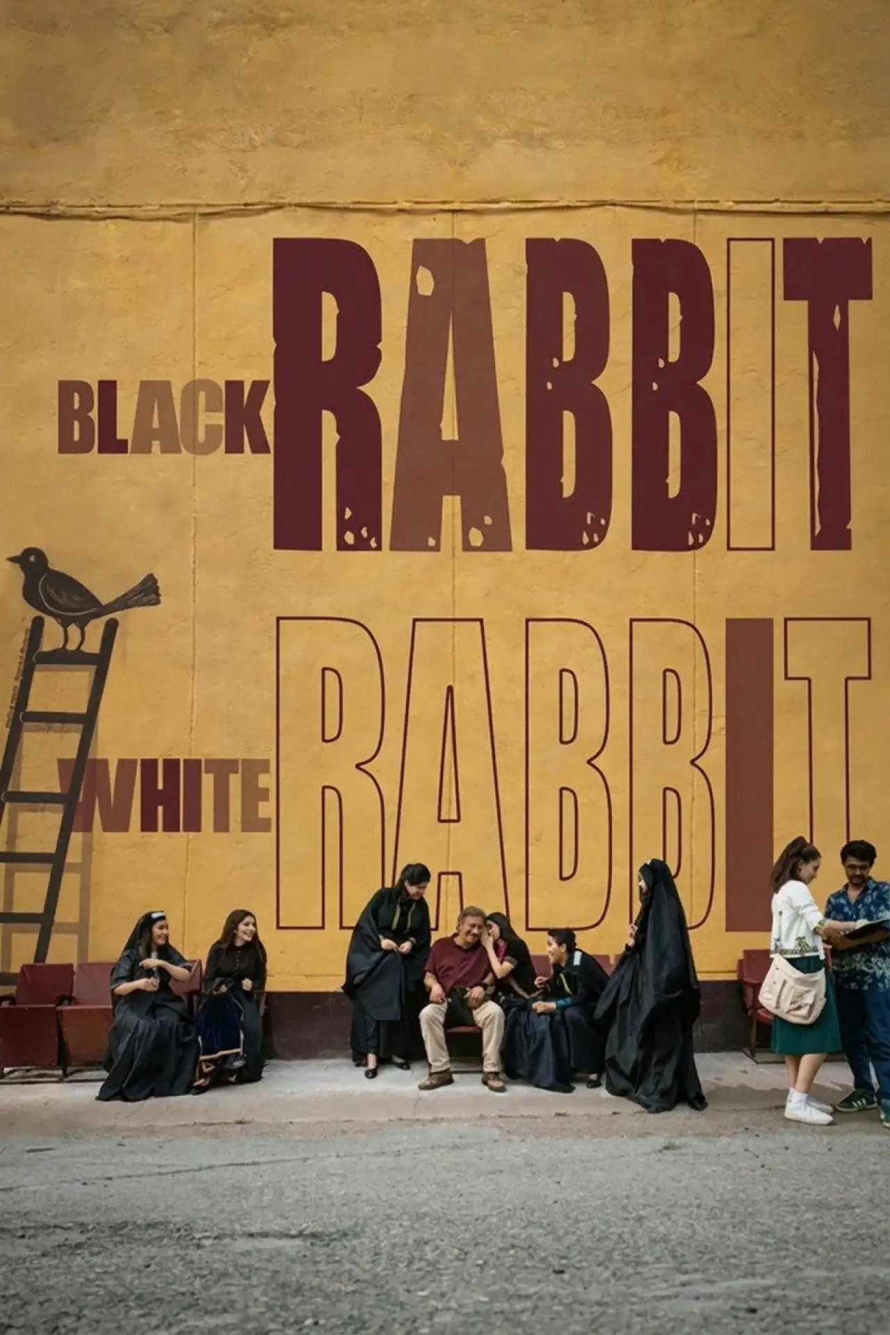 Plakat filmowy "Black Rabbit, White Rabbit"