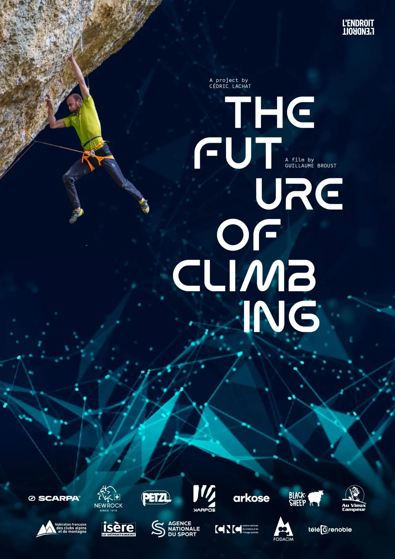 Plakat filmowy "The Future of Climbing"