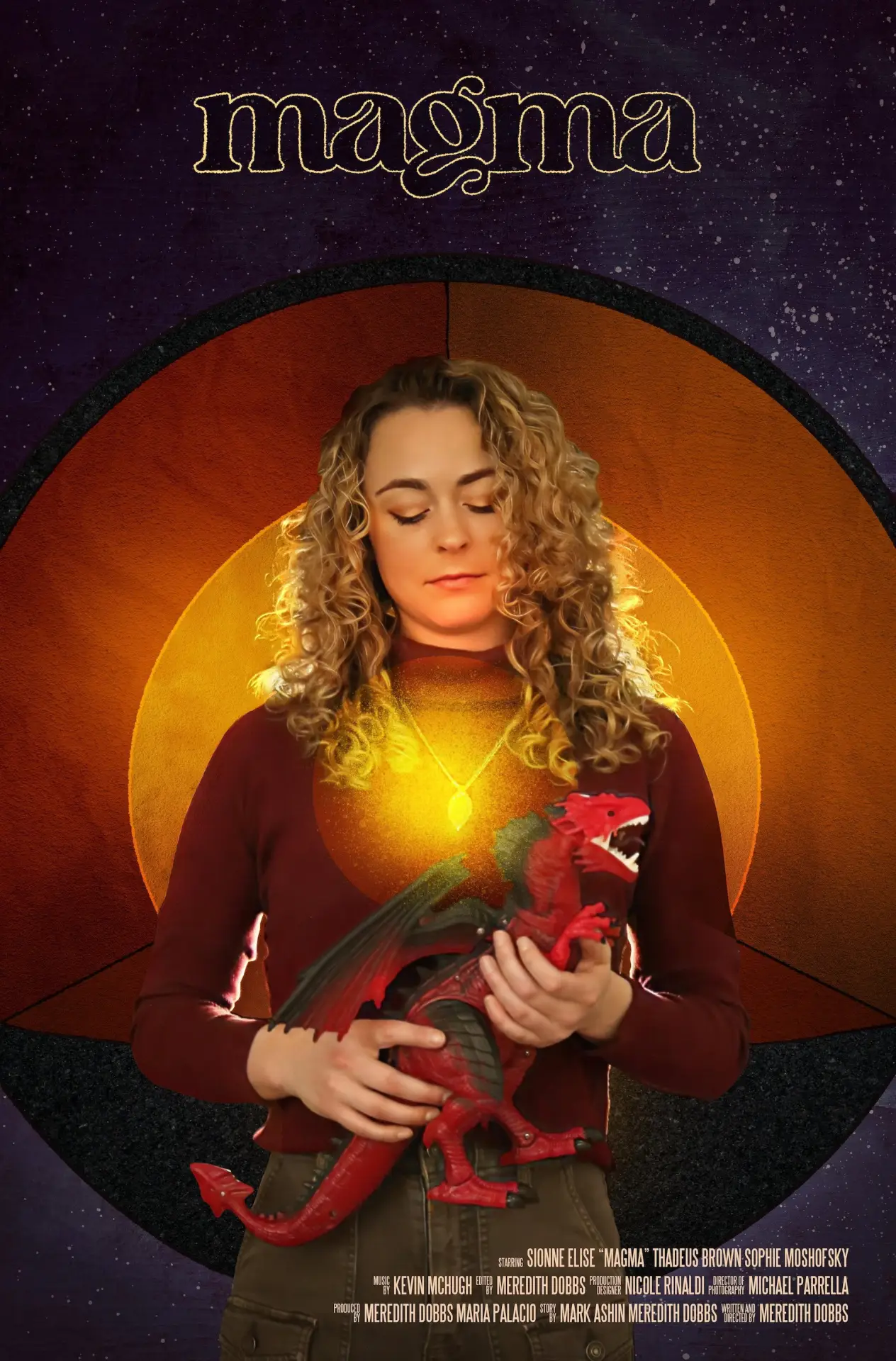 Plakat filmowy "Magma"