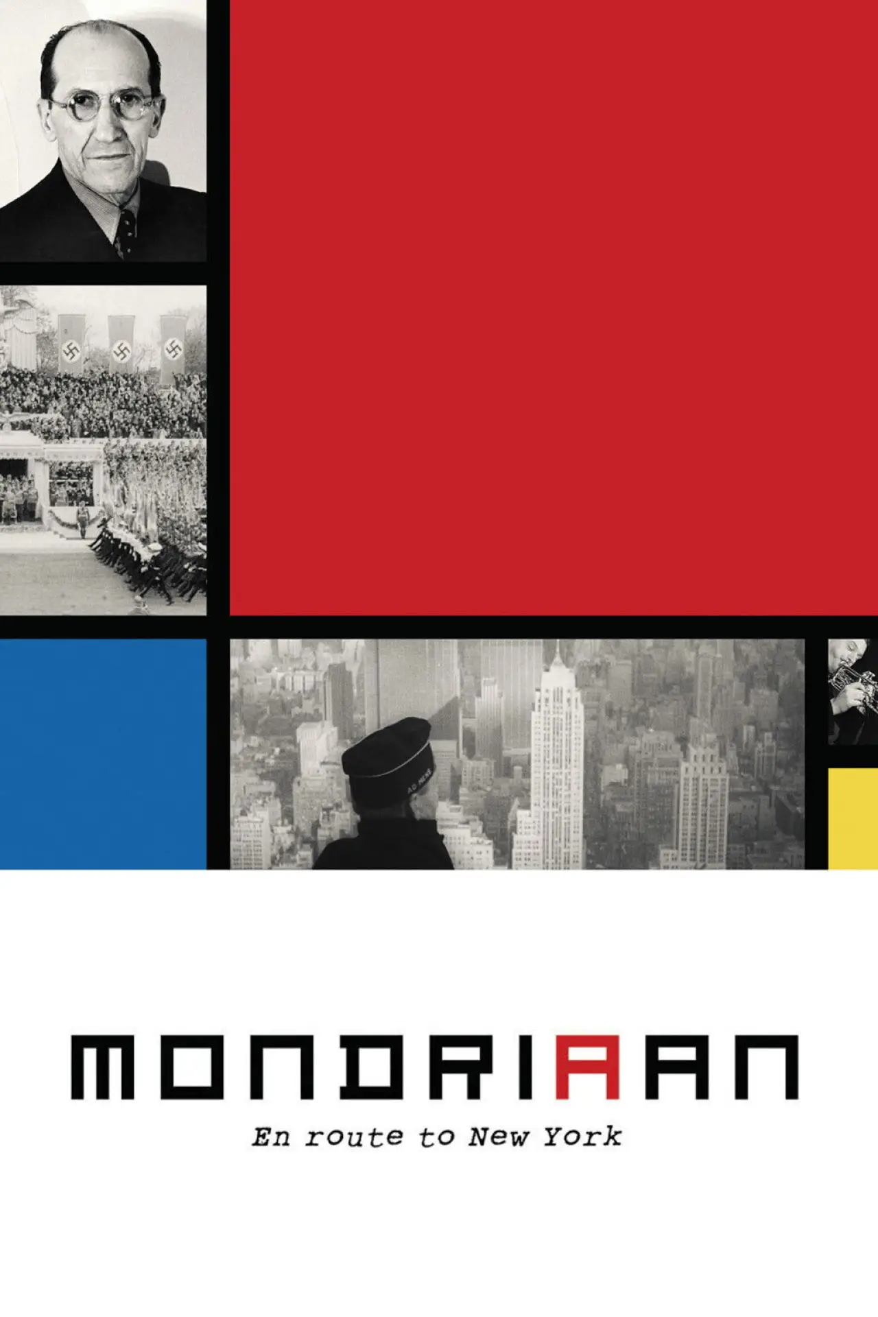 Plakat filmowy "Mondria(a)n, en route to New York"
