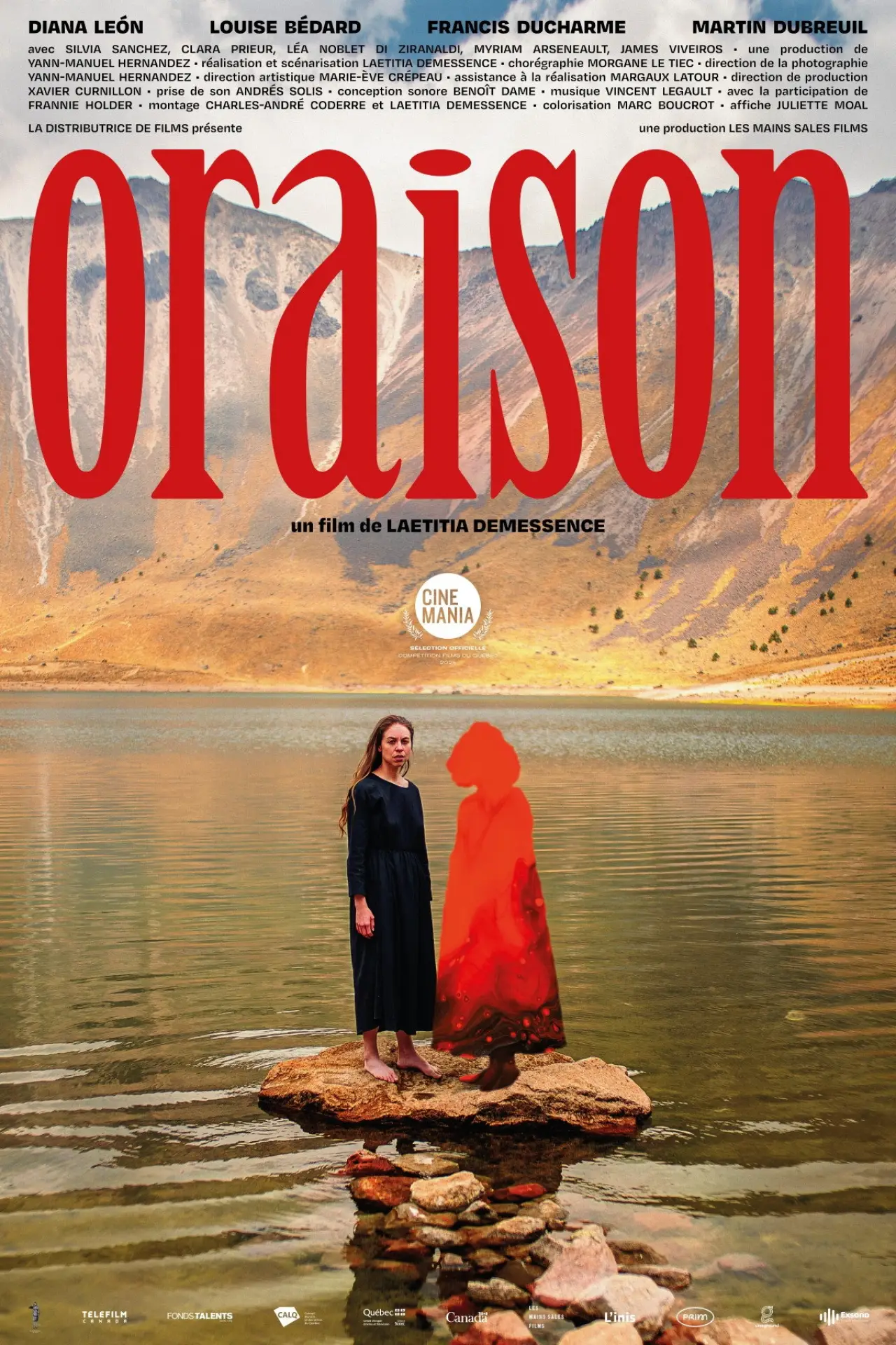 Plakat filmowy "Oraison"