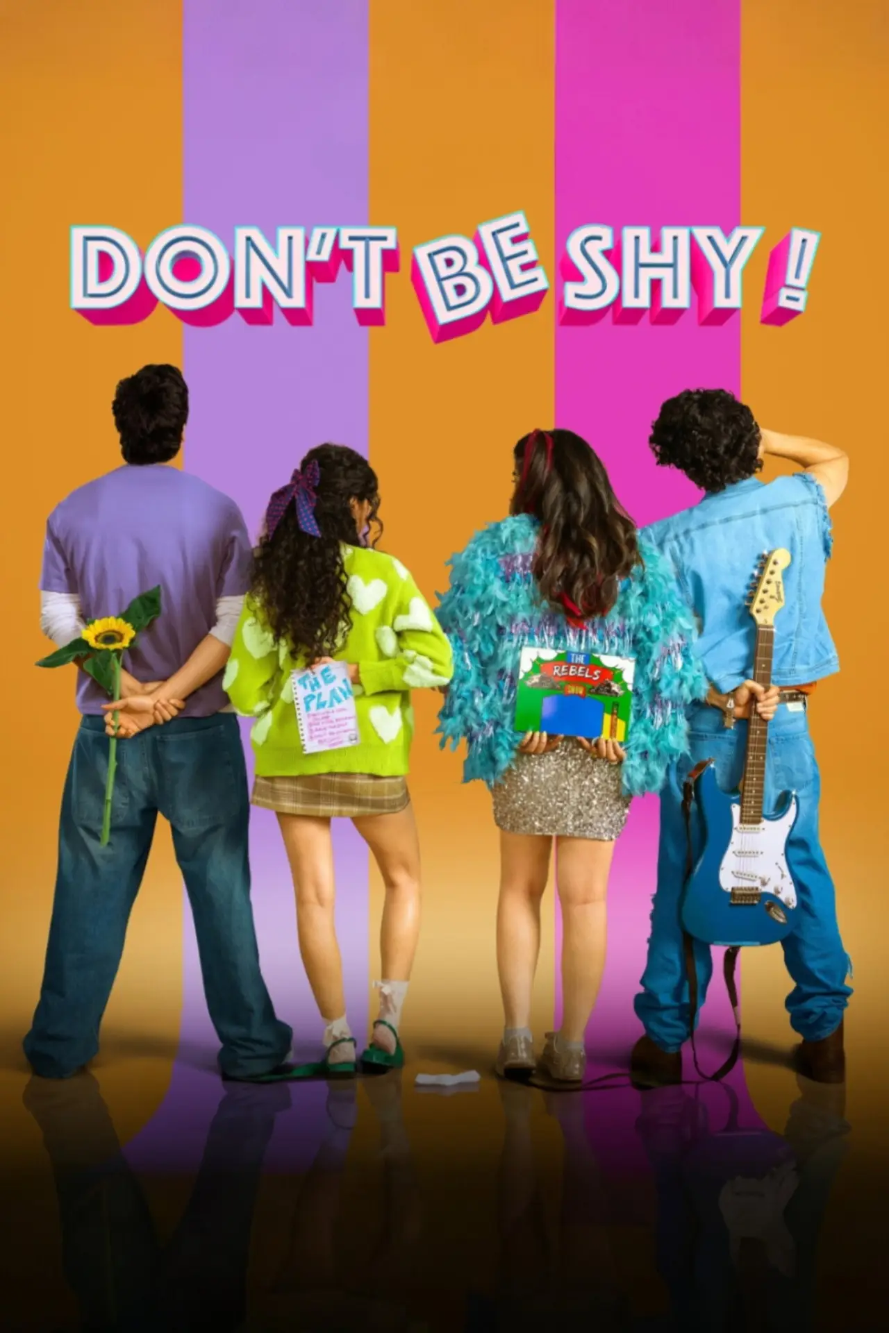 Plakat filmowy "डोंट बी शाय!"