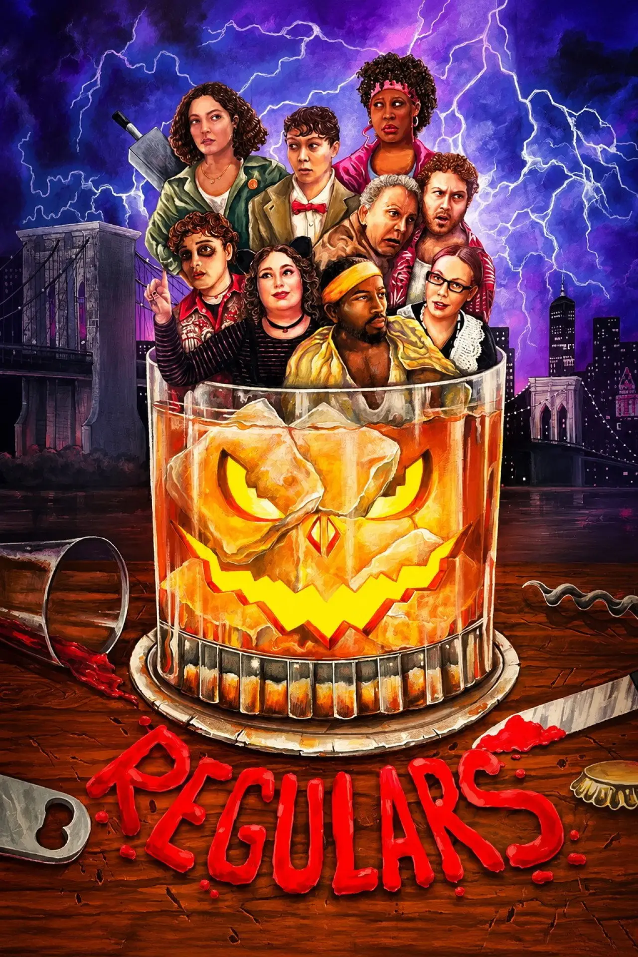 Plakat filmowy "Regulars"