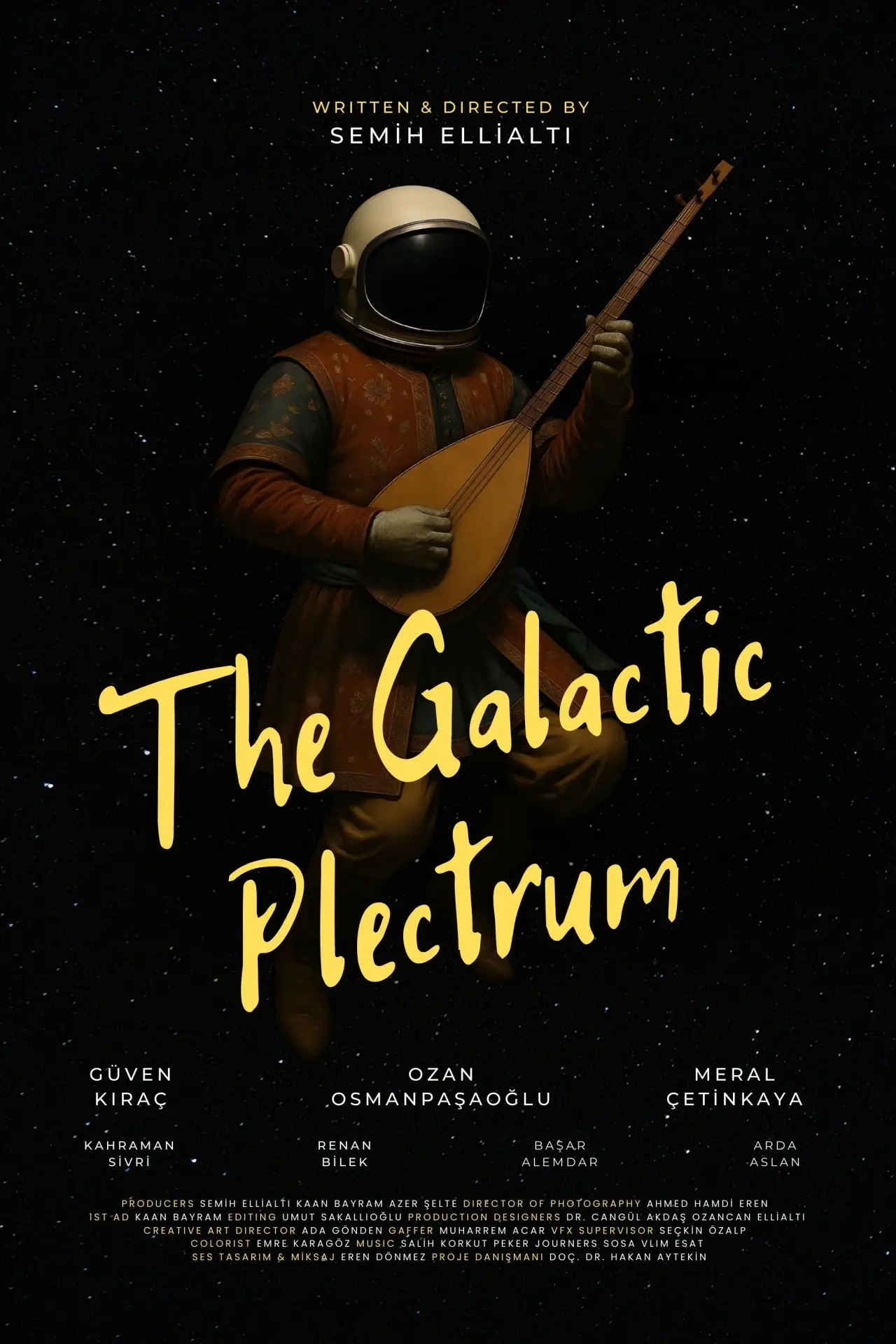 Plakat filmowy "The Galactic Plectrum"
