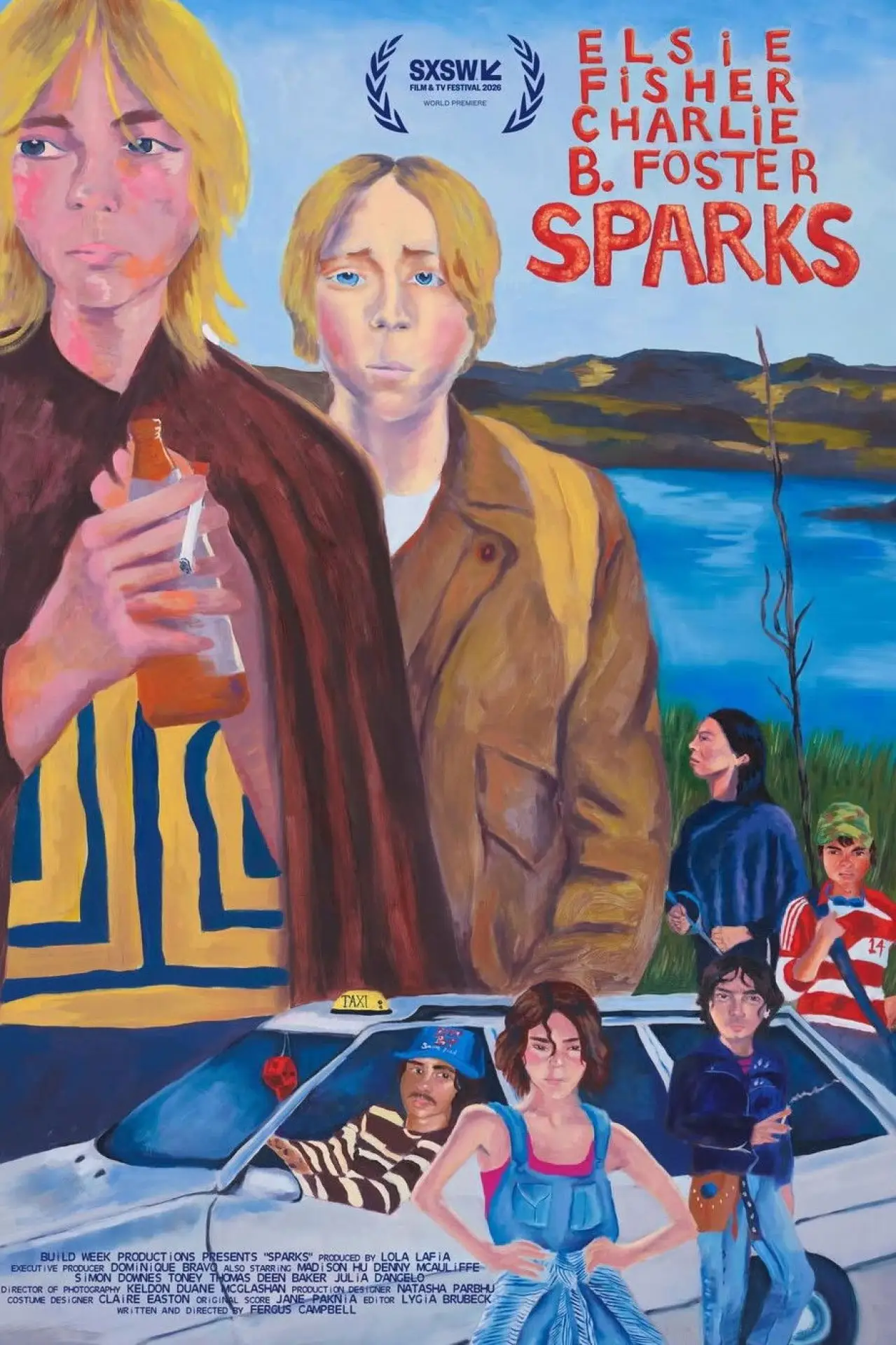 Plakat filmowy "Sparks"