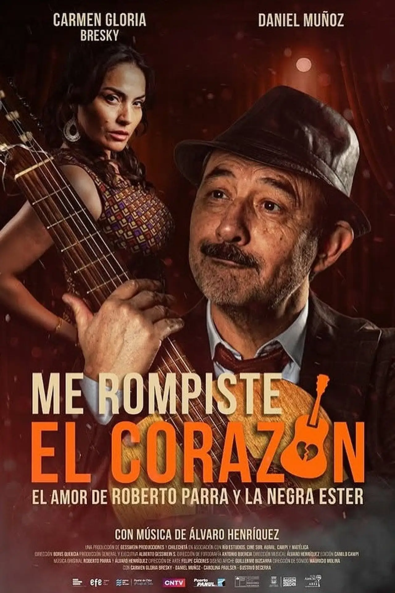 Plakat filmowy "Me Rompiste el Corazón"