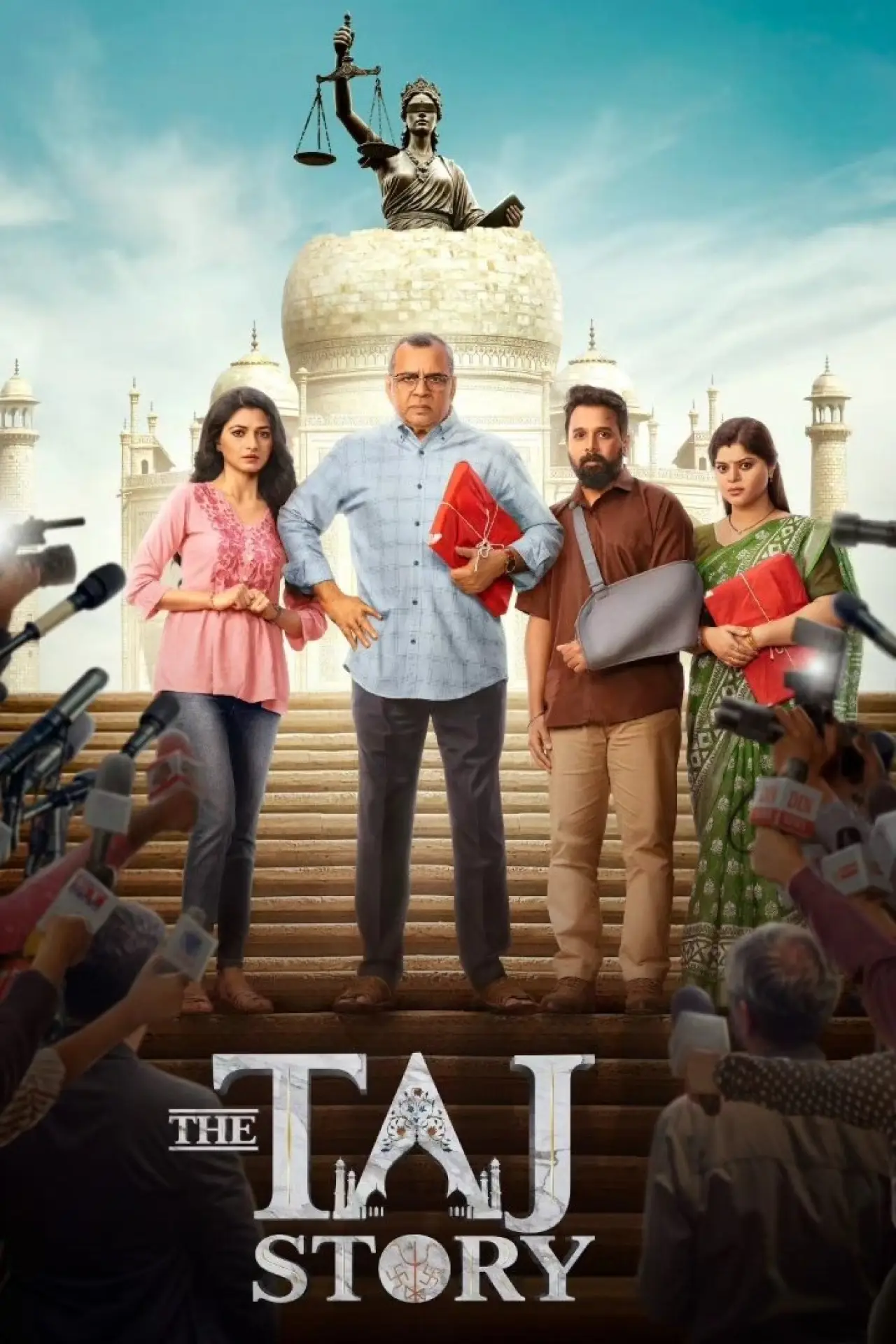 Plakat filmowy "The Taj Story"