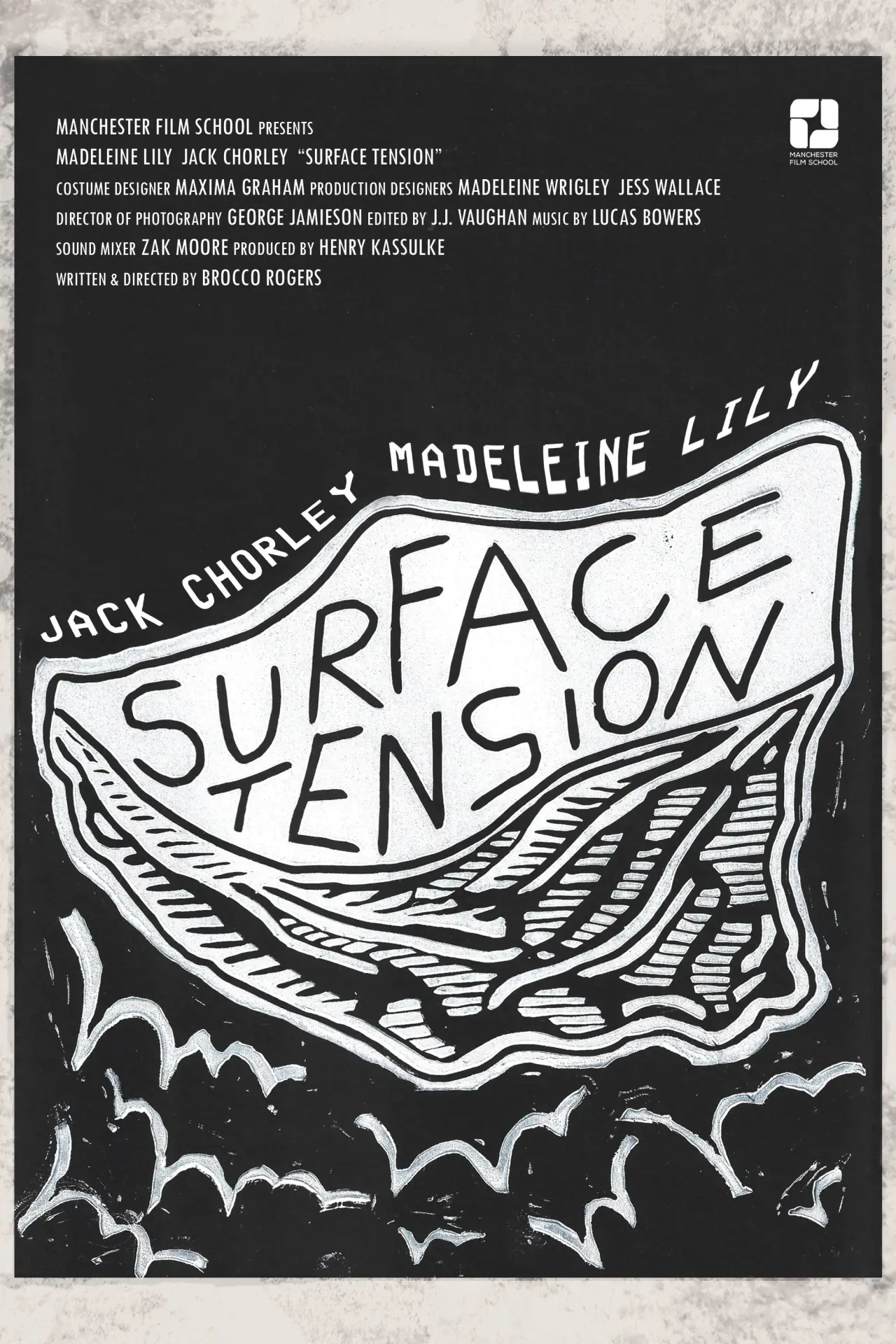 Plakat filmowy "Surface Tension"