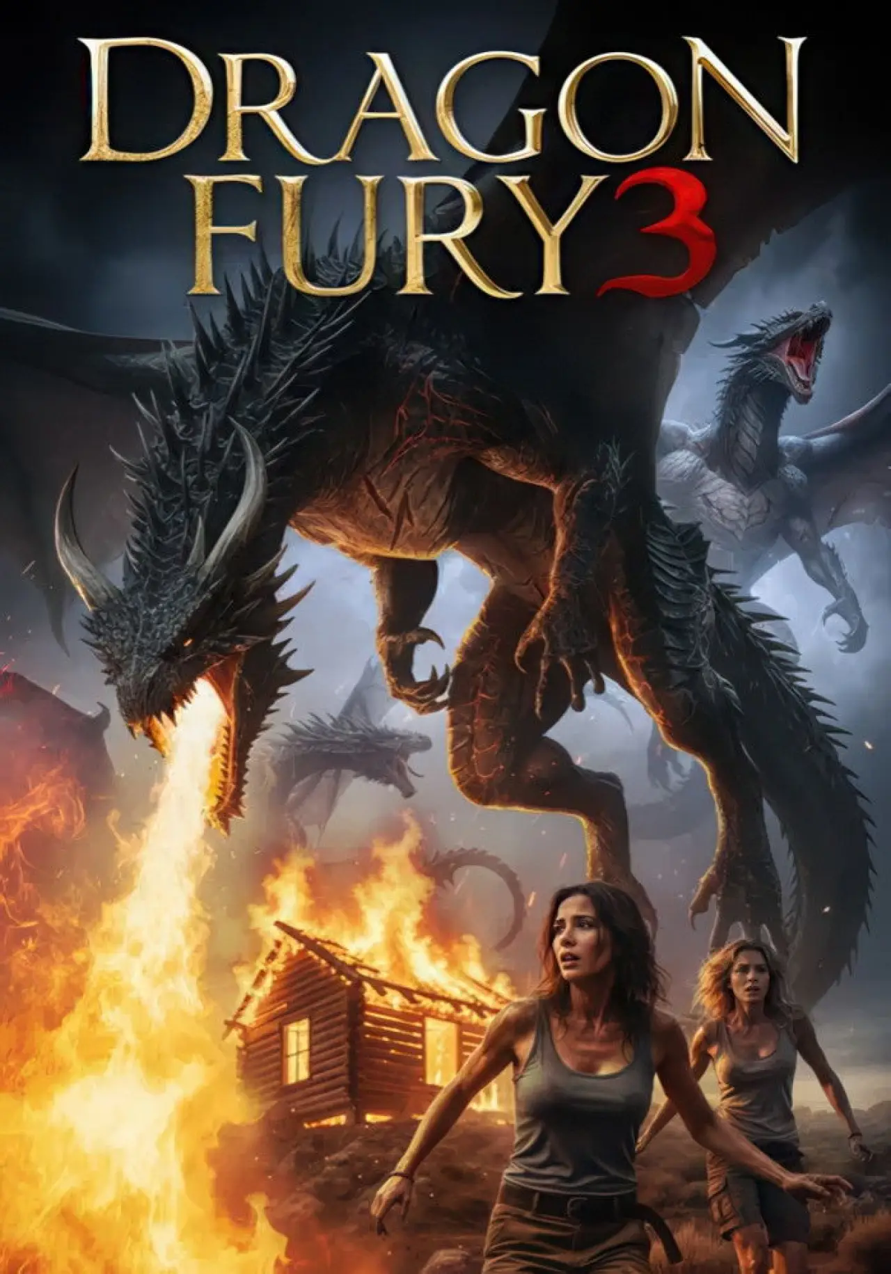 Plakat filmowy "Dragon Fury 3"