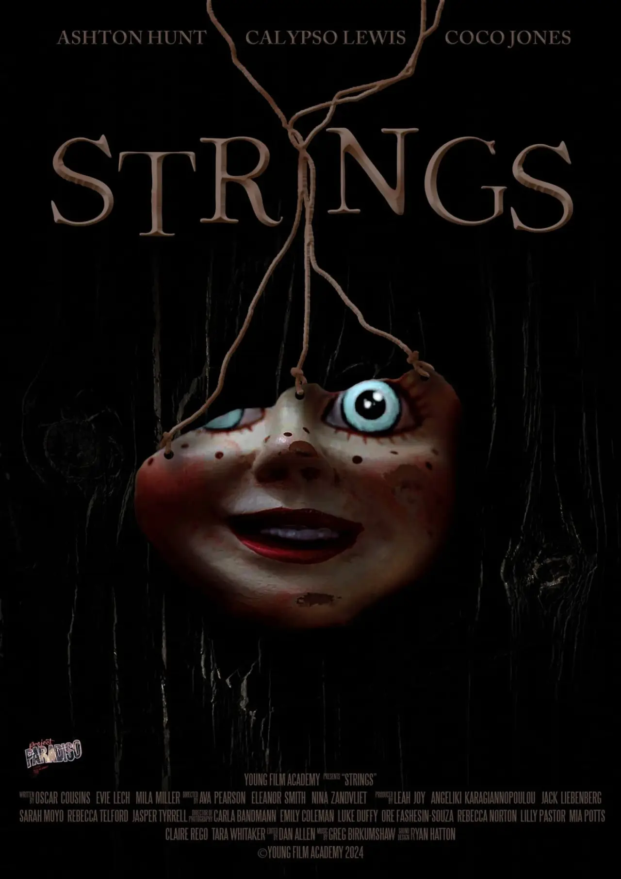 Plakat filmowy "Strings"