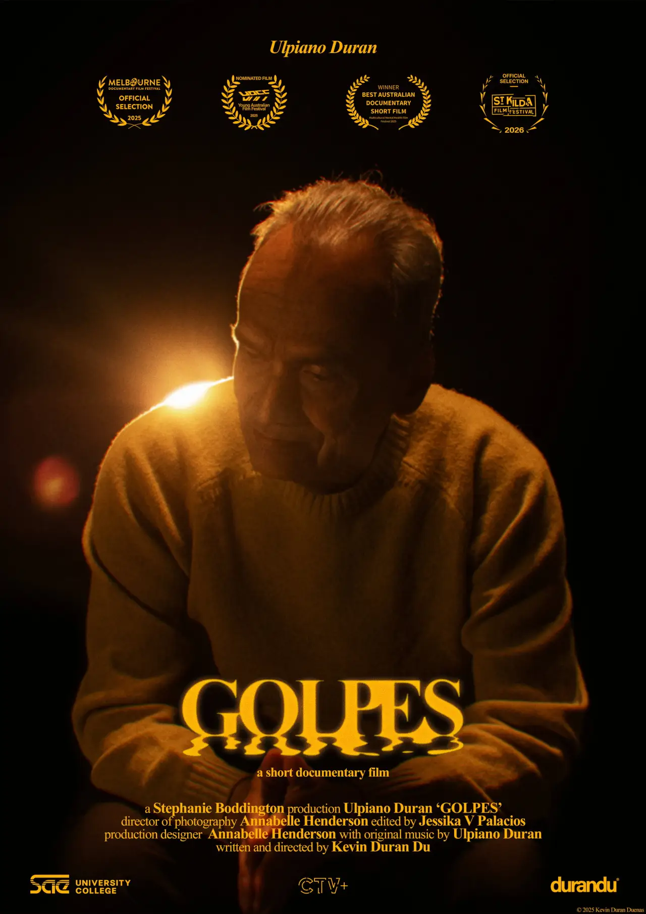 Plakat filmowy "GOLPES"