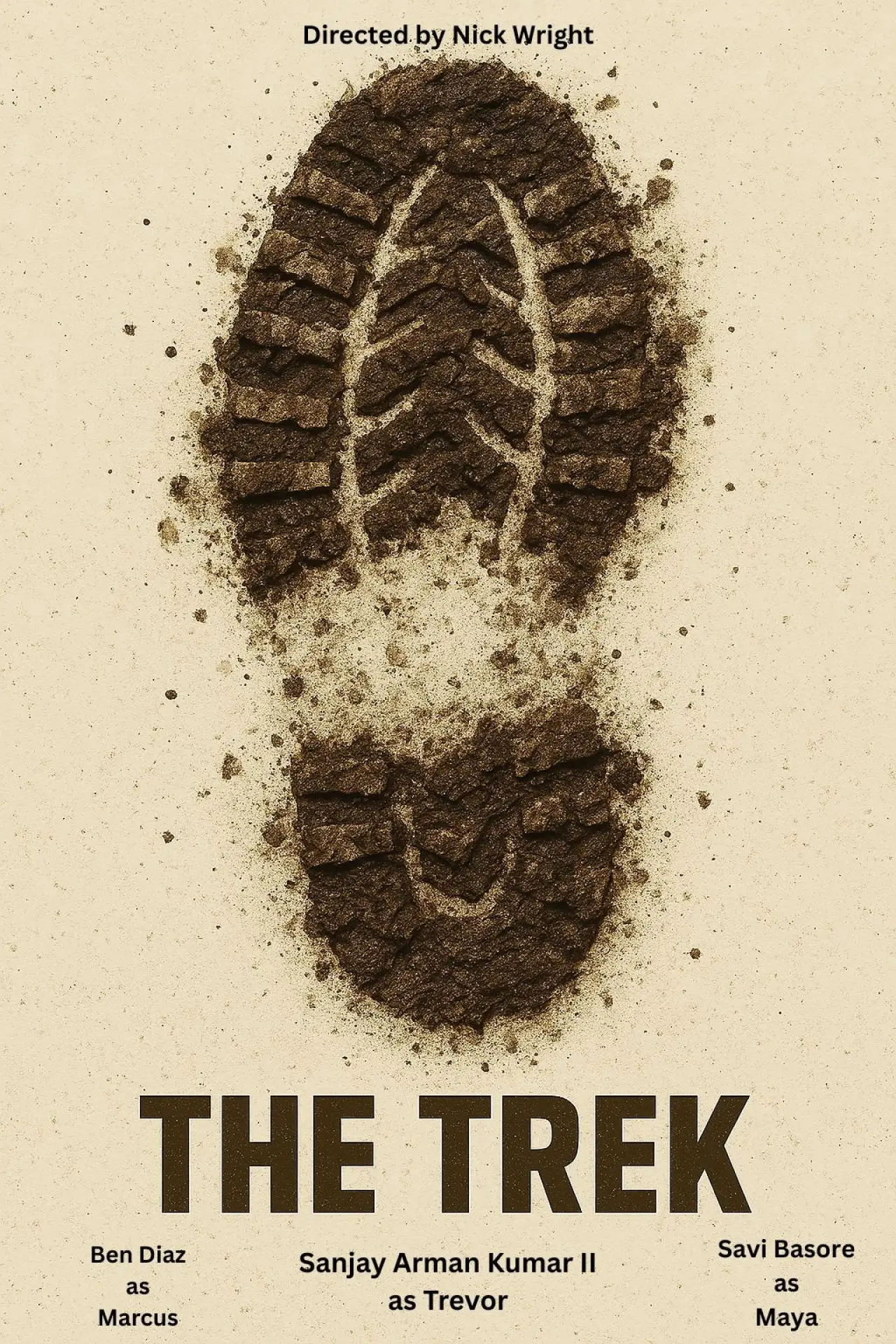 Plakat filmowy "The Trek"