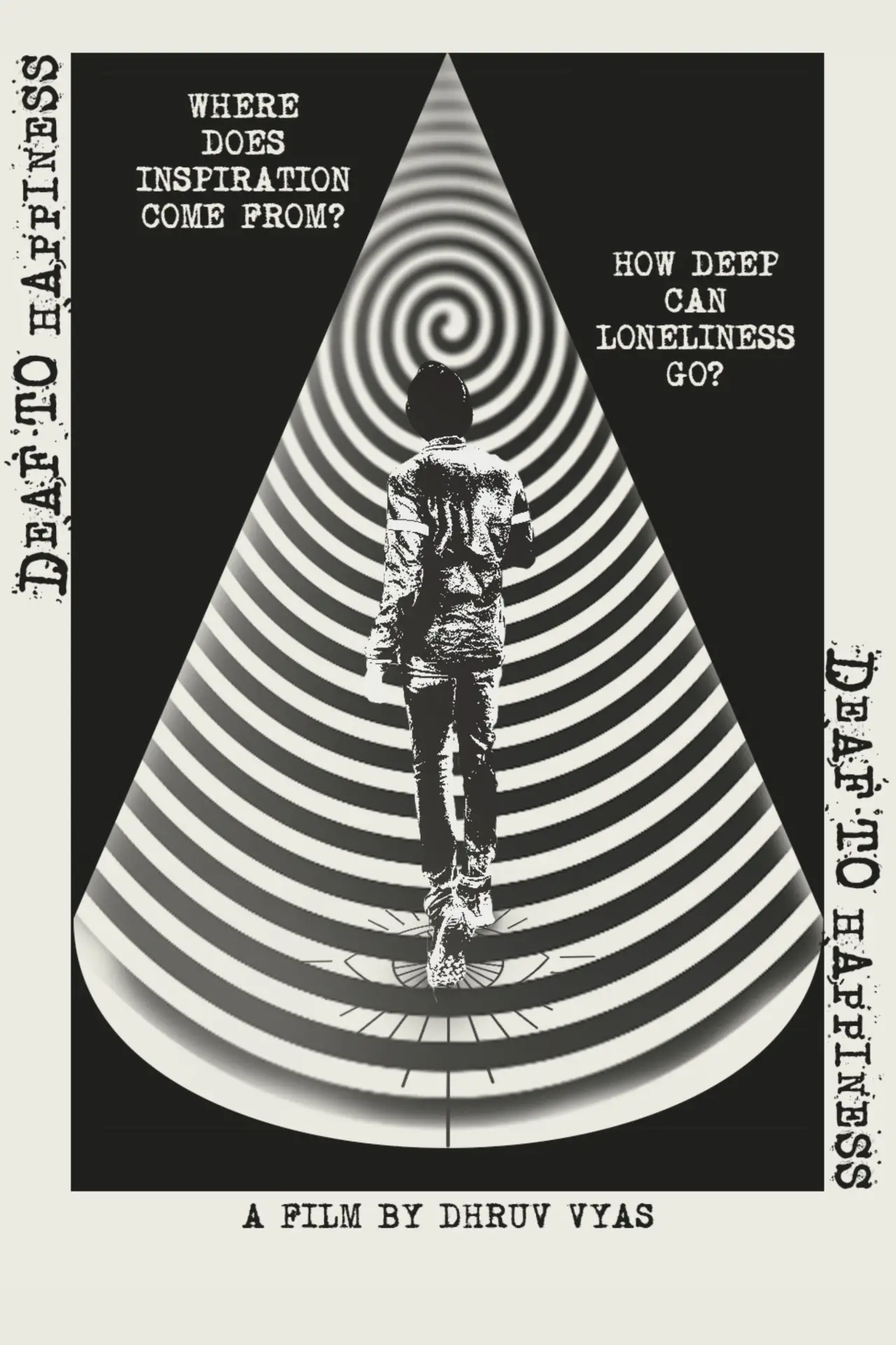 Plakat filmowy "Deaf to Happiness"