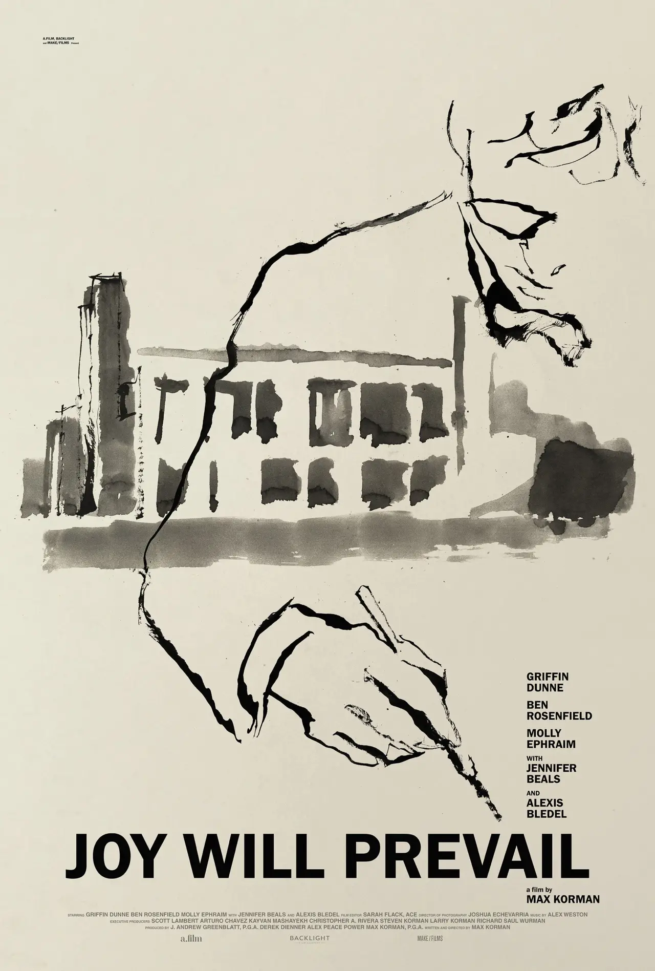 Plakat filmowy "Joy Will Prevail"