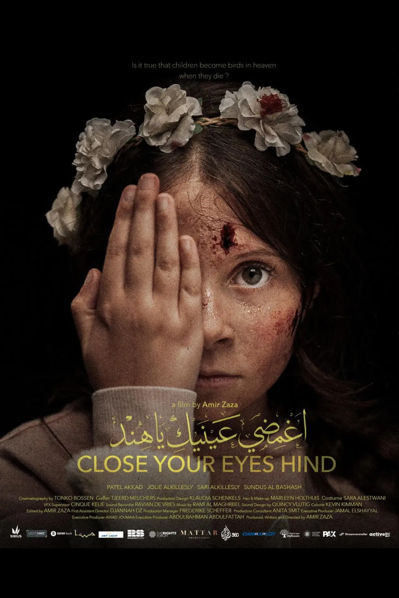 Plakat filmowy "Close Your Eyes Hind"