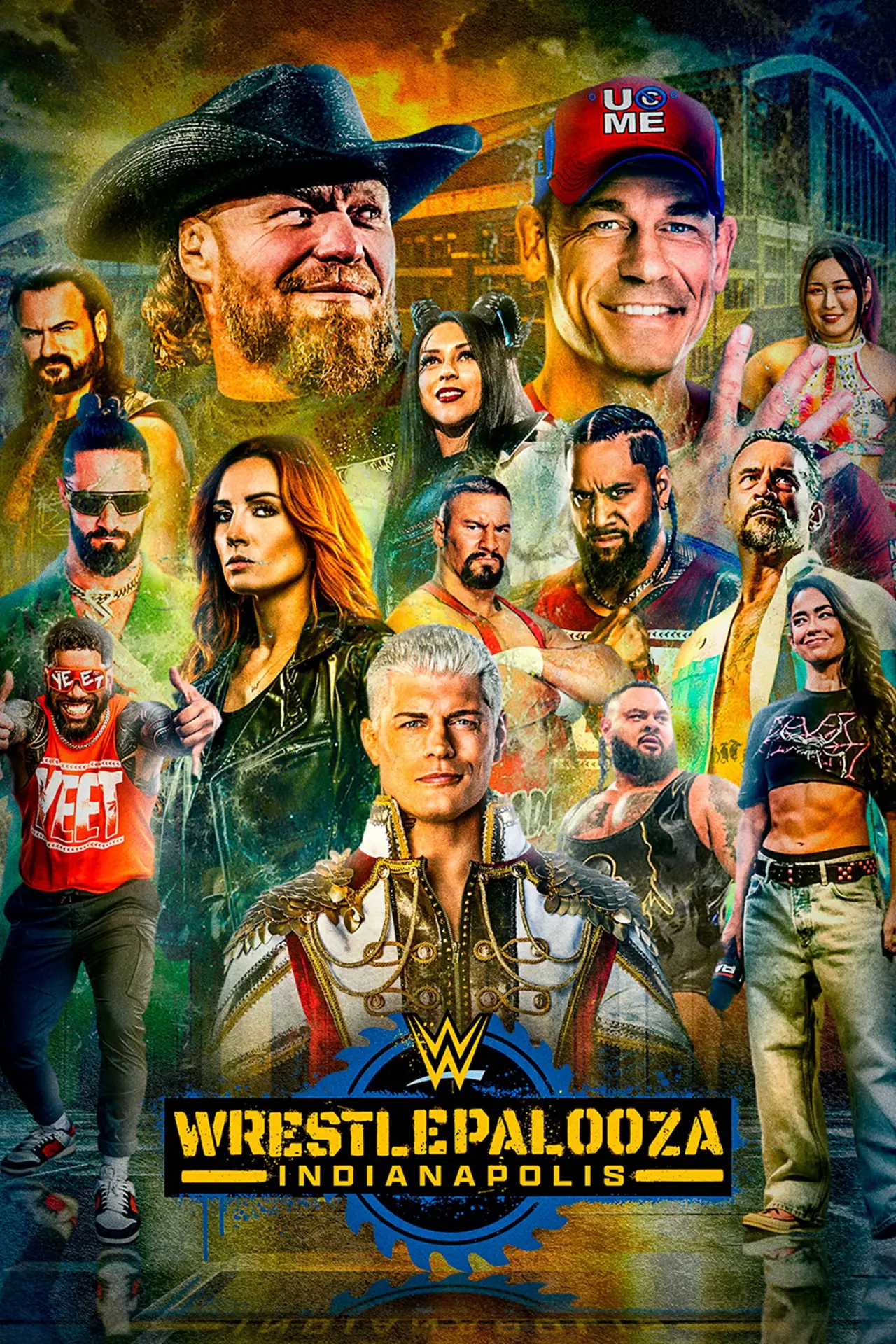 Plakat filmowy "WWE Wrestlepalooza"