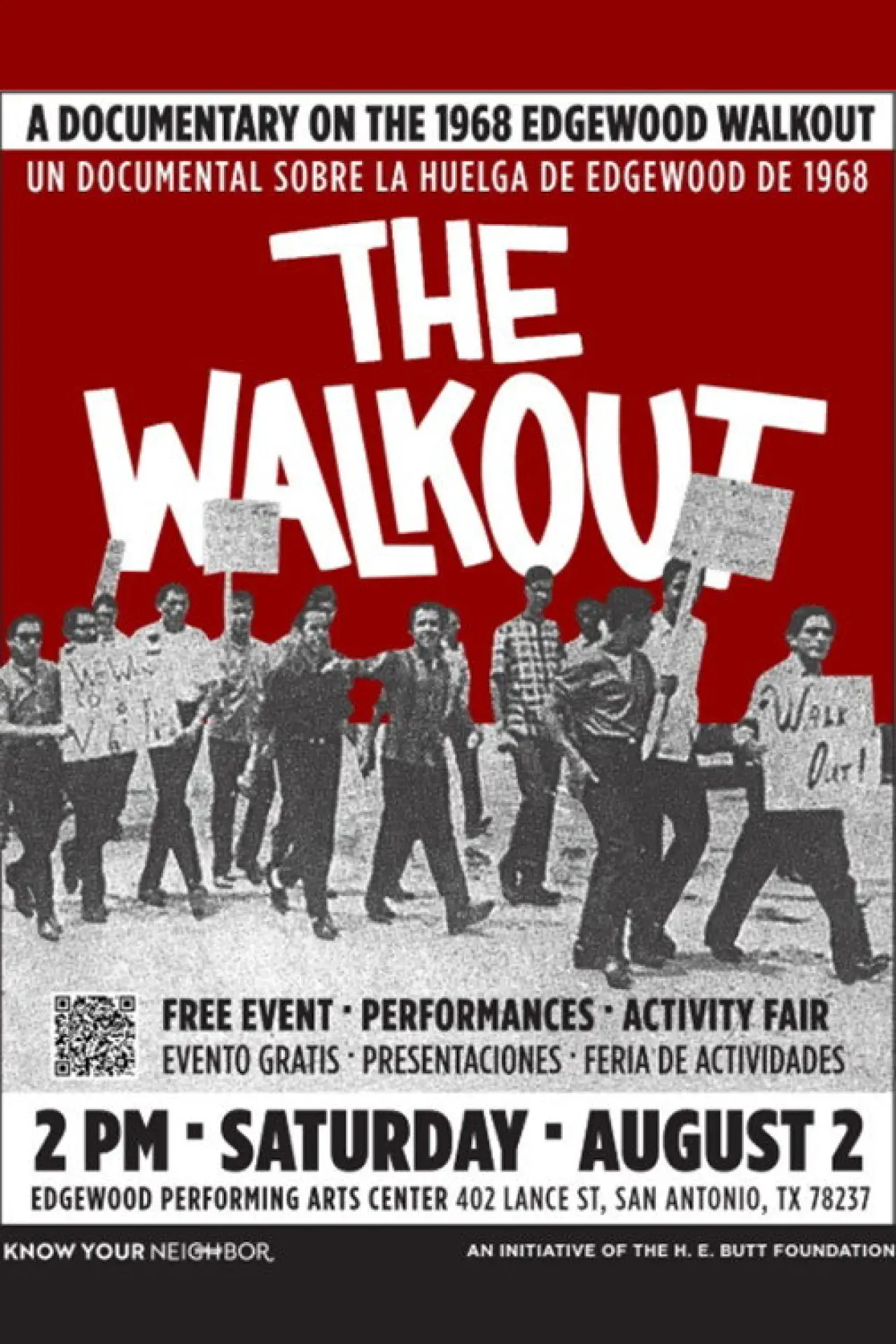 Plakat filmowy "The Walkout"