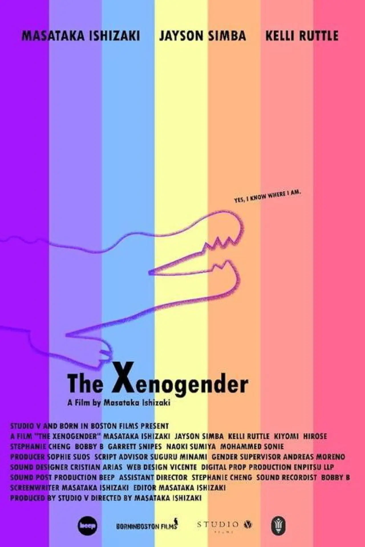 Plakat filmowy "The Xenogender"