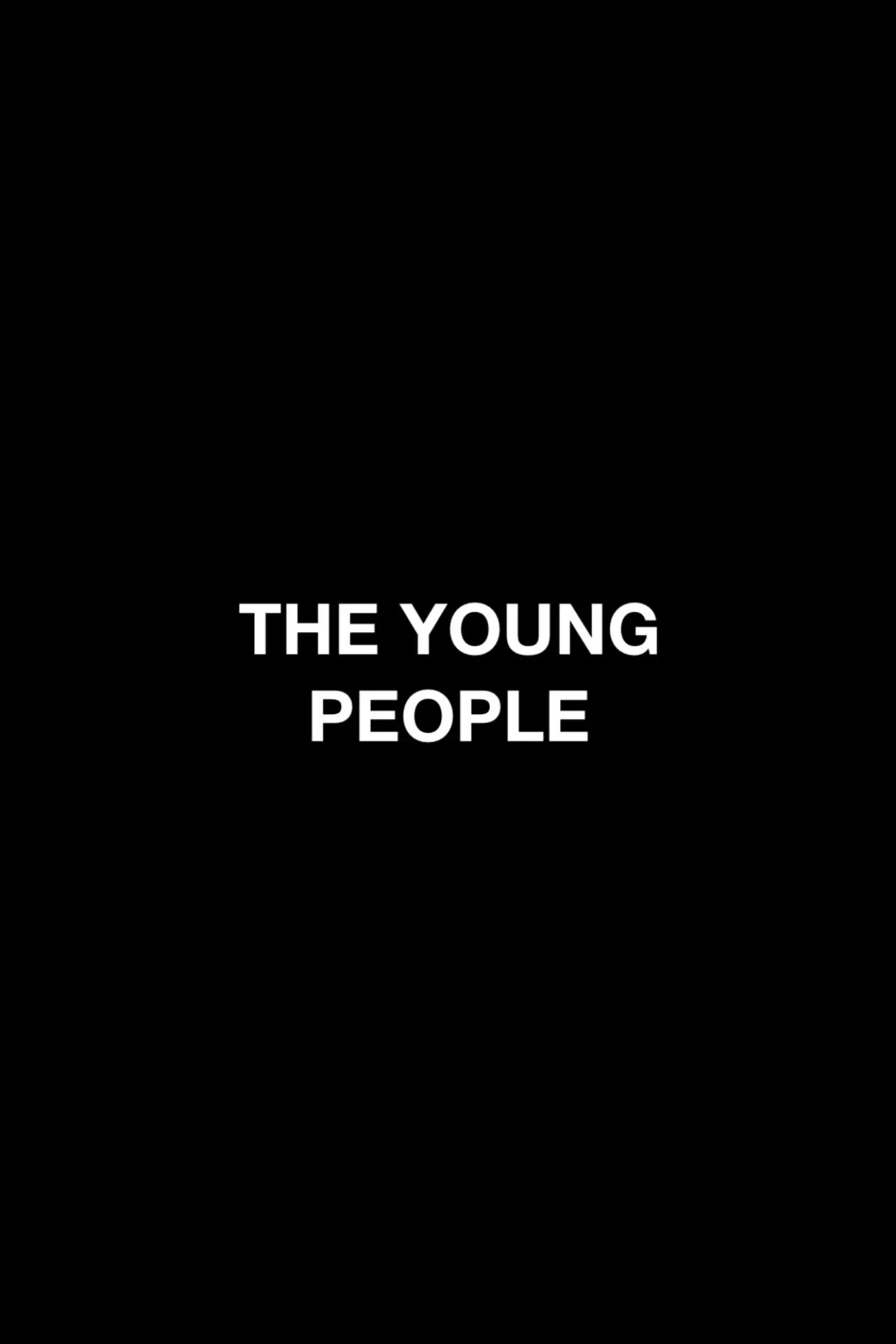 Plakat filmowy "The Young People"