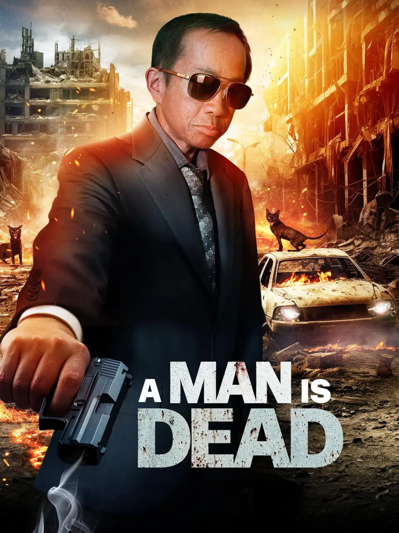 Plakat filmowy "A Man Is Dead"