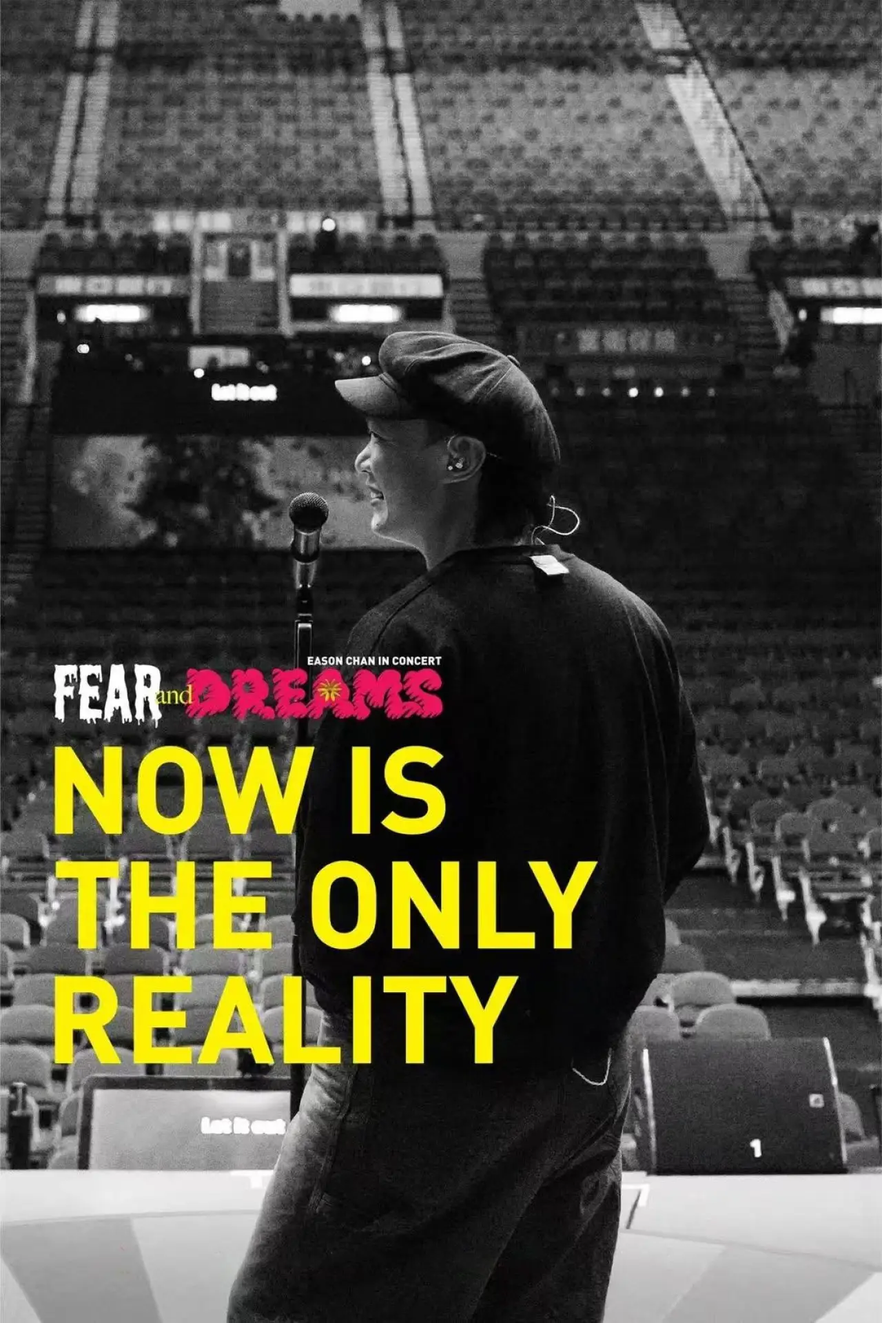 Plakat filmowy "FEAR and DREAMS: NOW is the only reality"