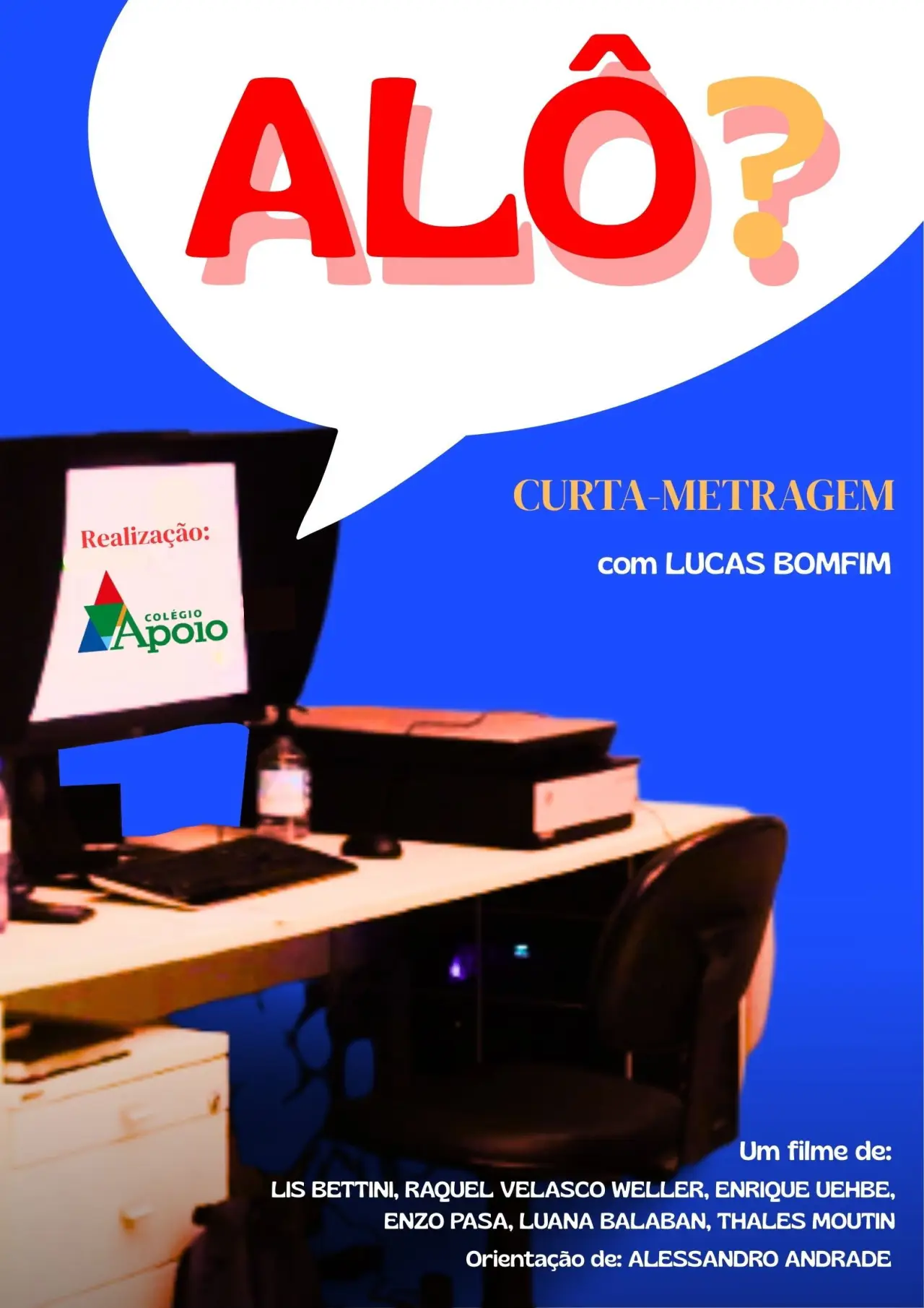 Plakat filmowy "Alô?"