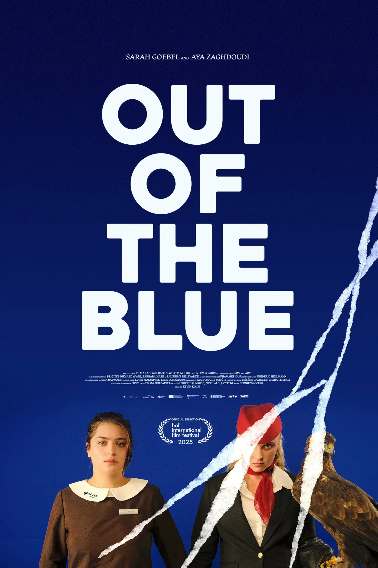 Plakat filmowy "Out of the Blue"