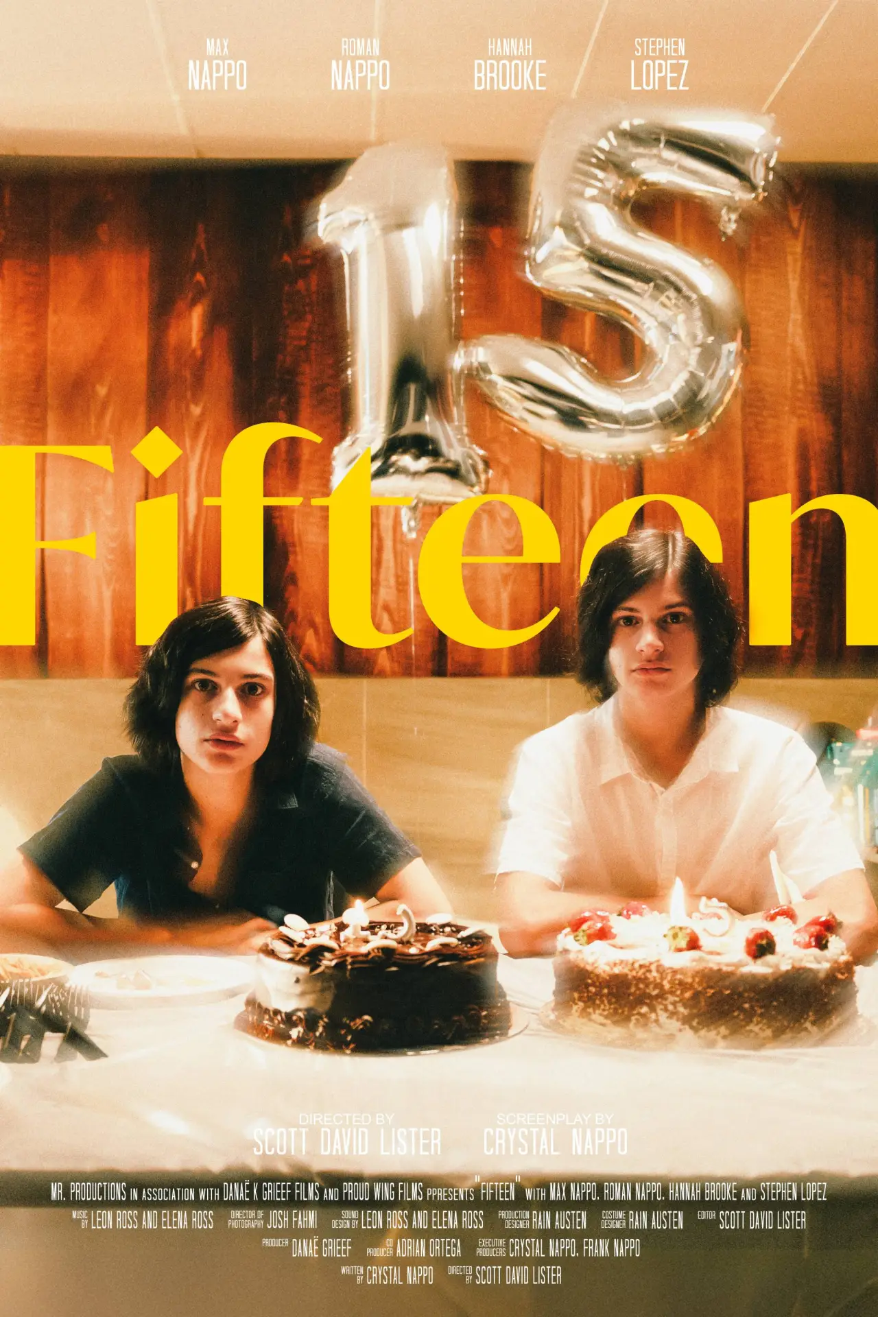 Plakat filmowy "Fifteen"