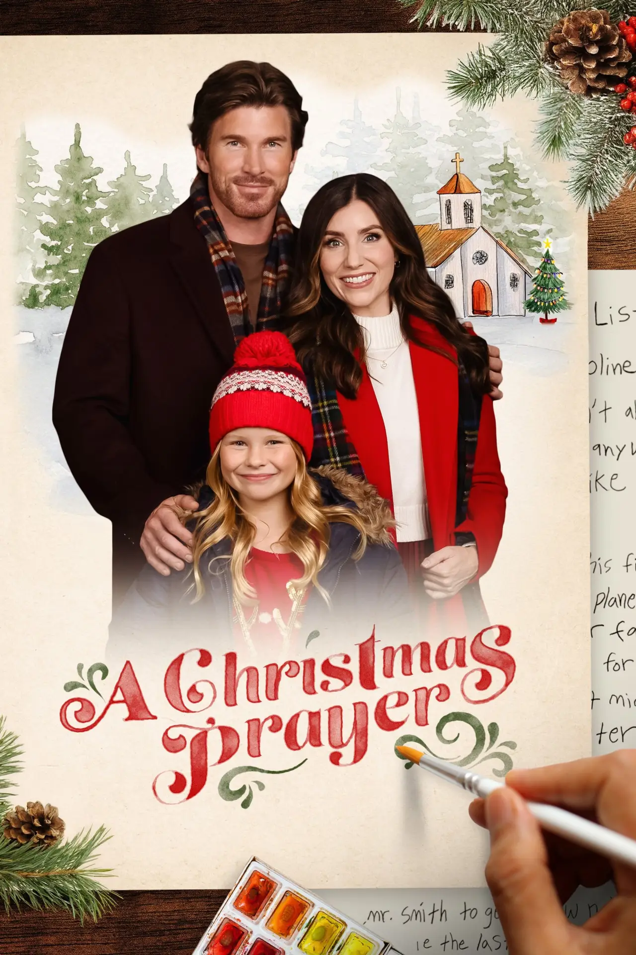 Plakat filmowy "A Christmas Prayer"
