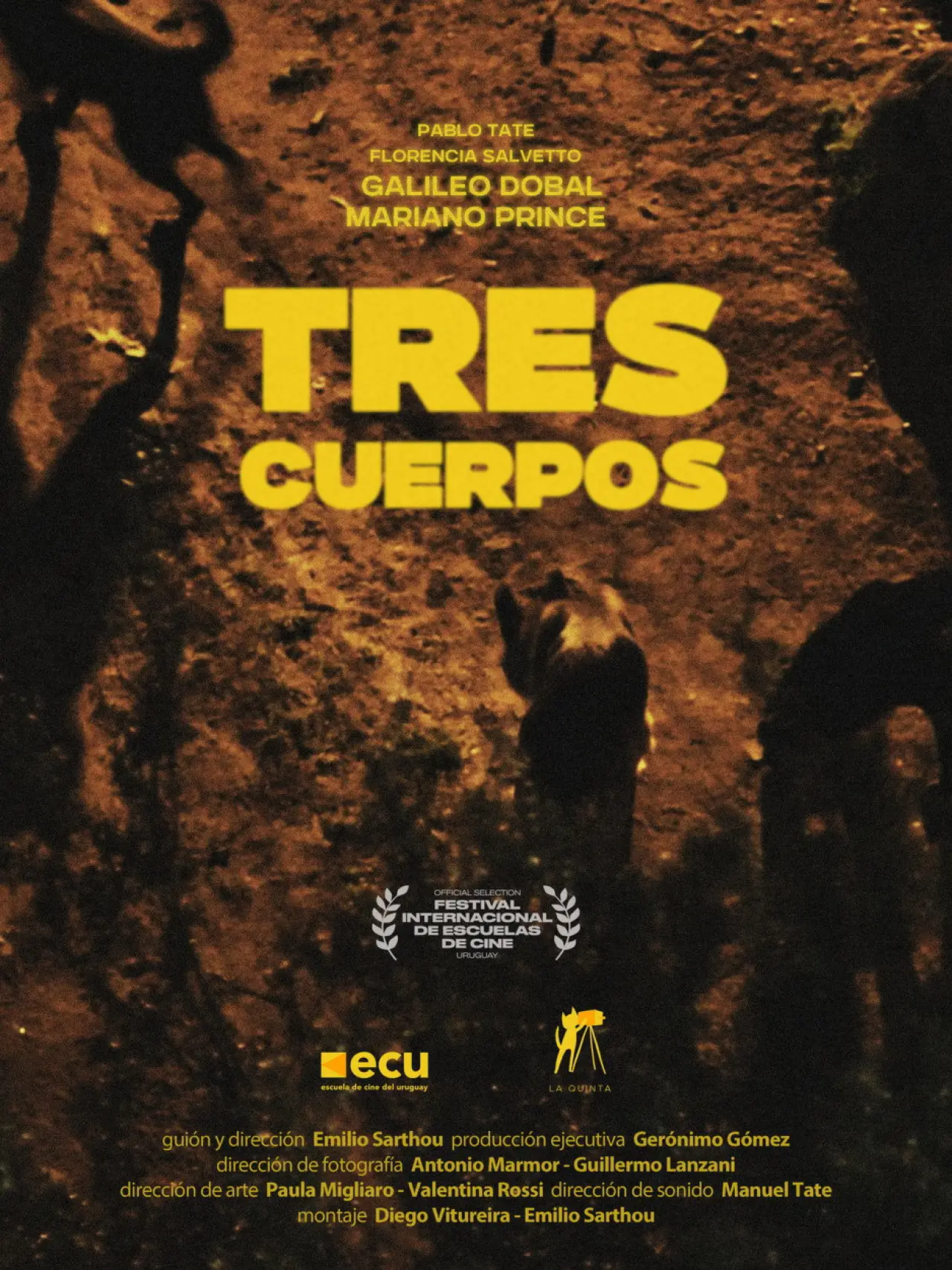 Plakat filmowy "Tres Cuerpos"