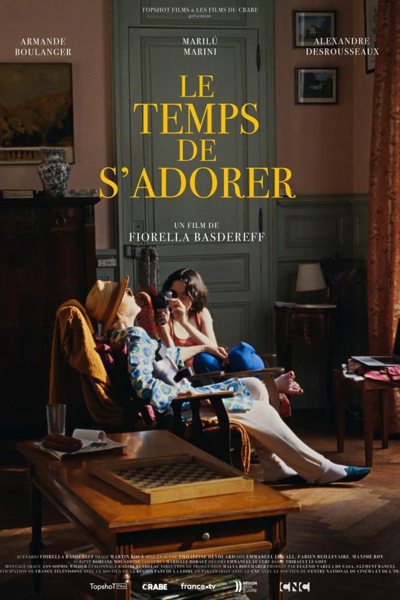 Plakat filmowy "Le temps de s