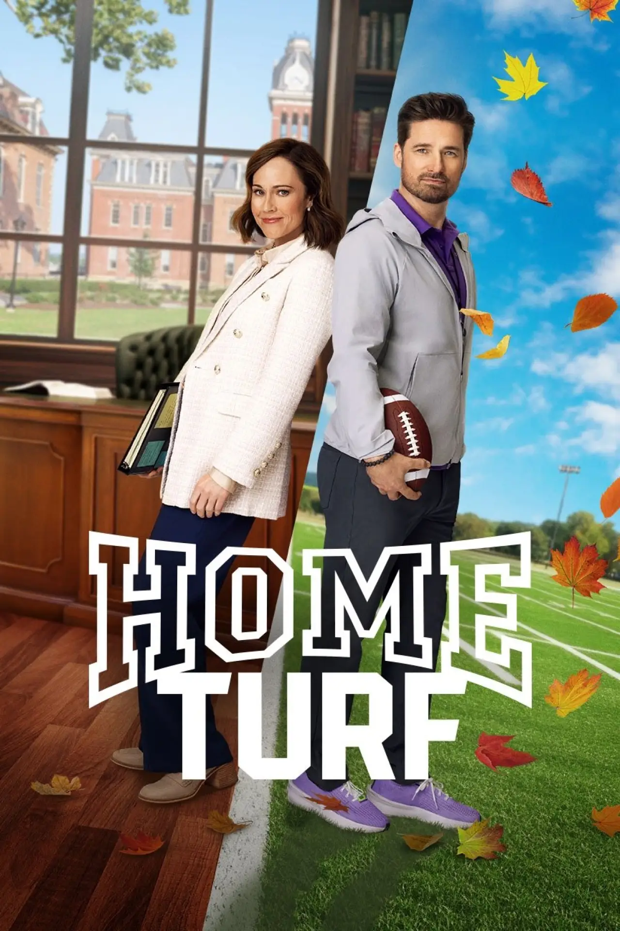 Plakat filmowy "Home Turf"