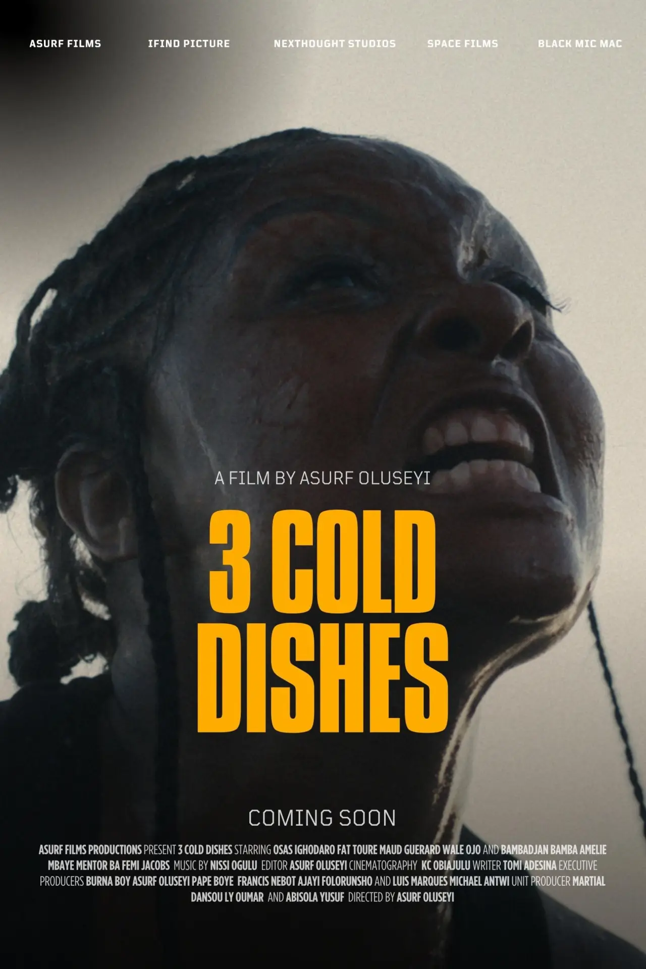 Plakat filmowy "3 Cold Dishes"