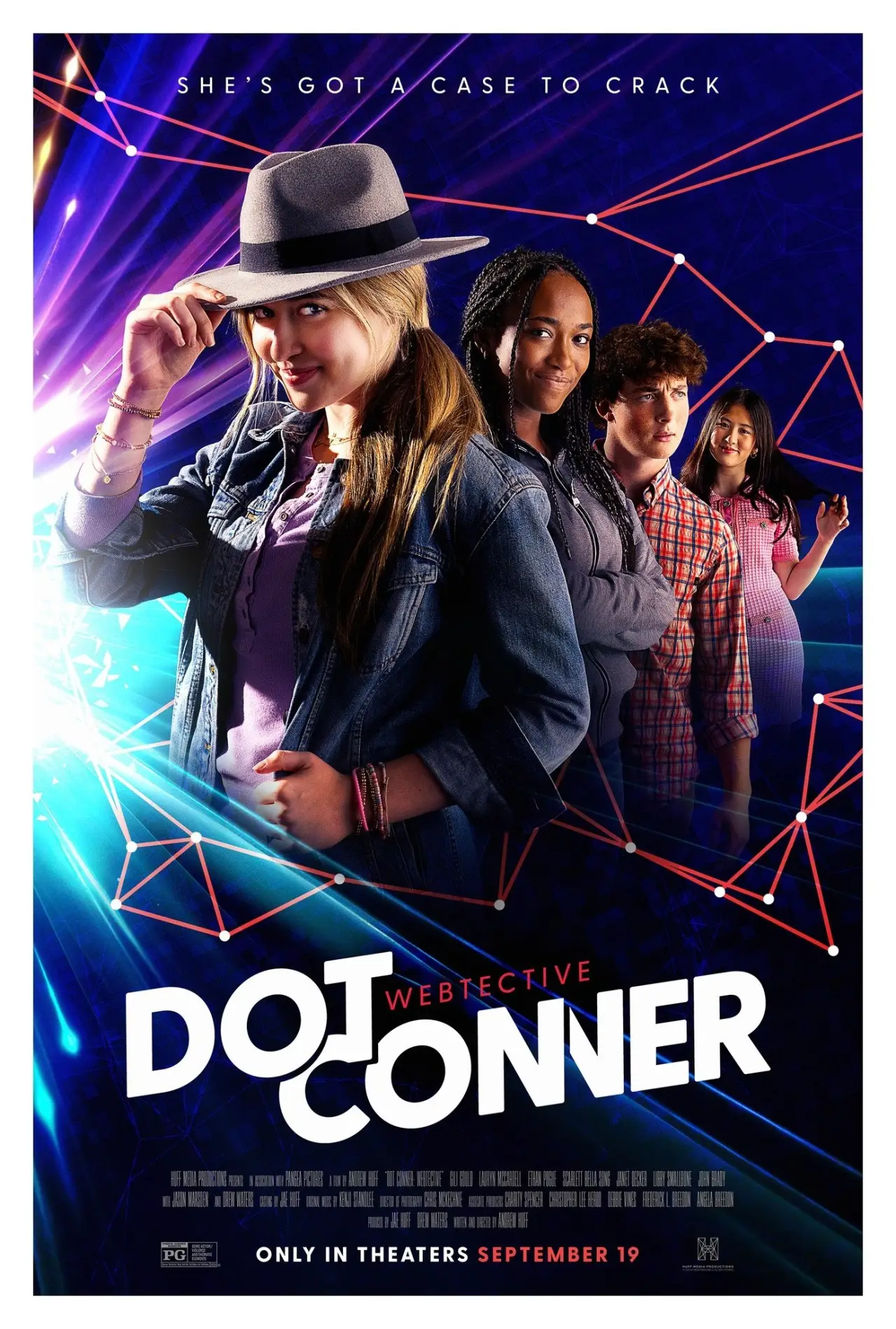 Plakat filmowy "Dot Conner: Webtective"