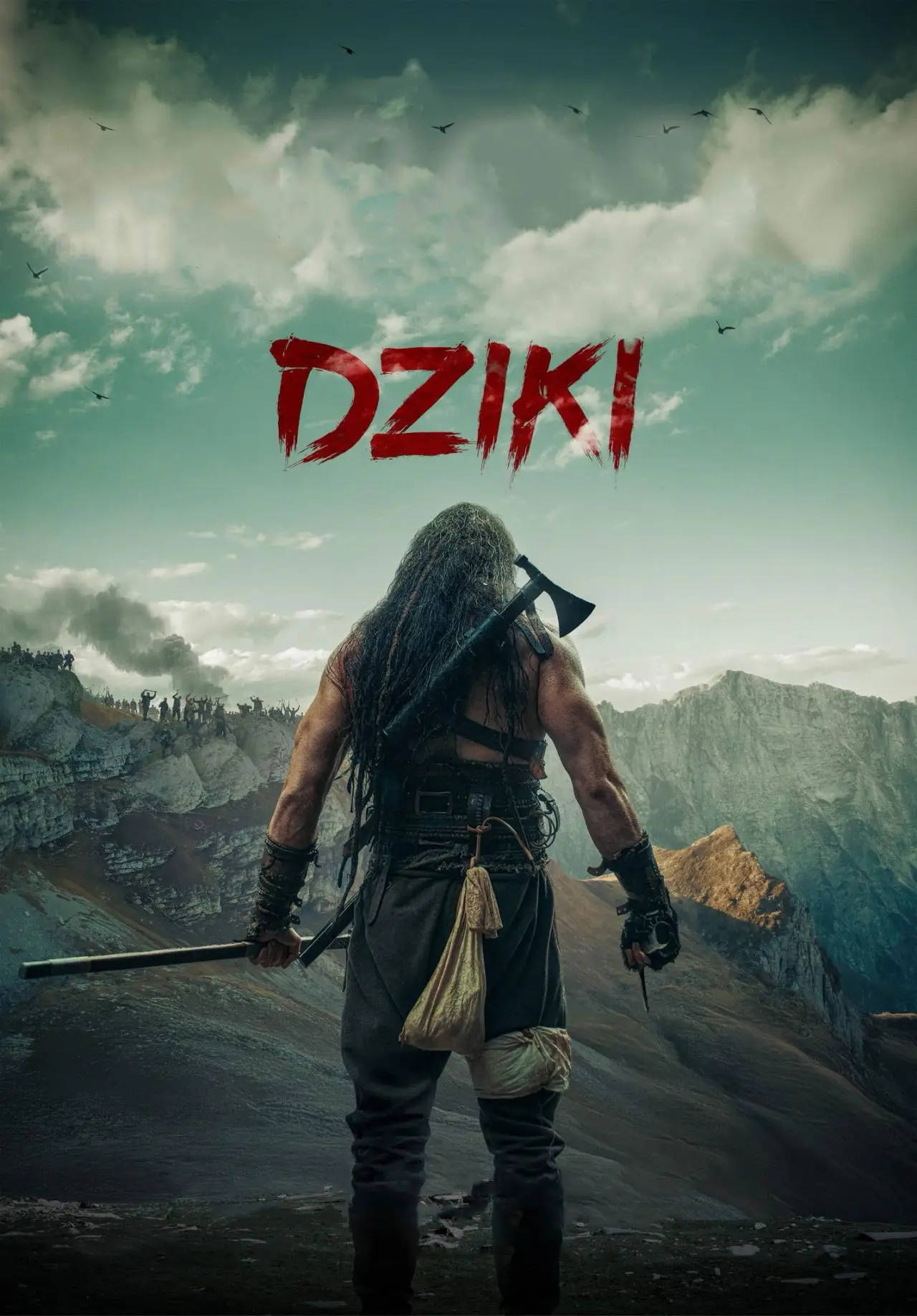 Plakat filmowy "Dziki"