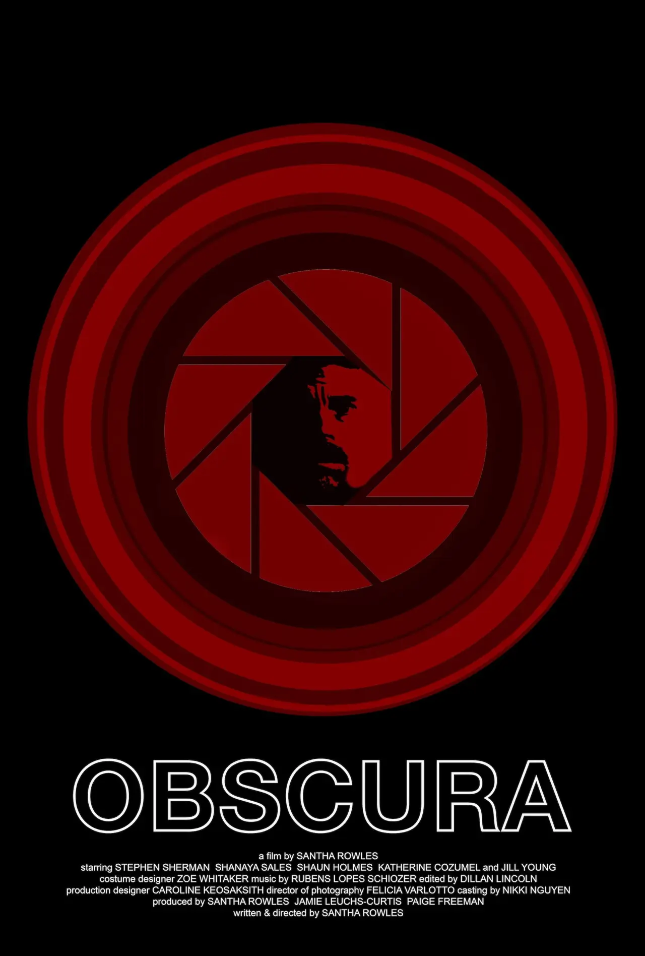 Plakat filmowy "Obscura"