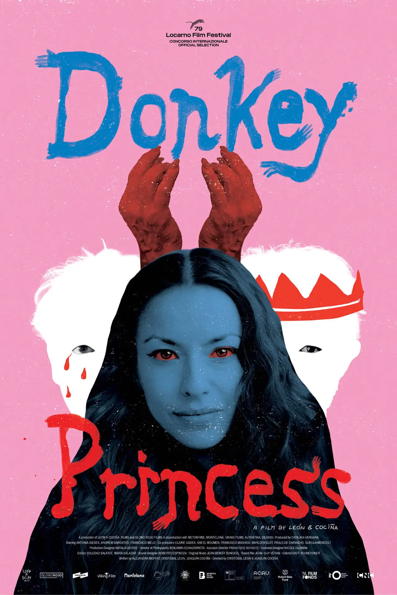 Plakat filmowy "Princesa Burro"