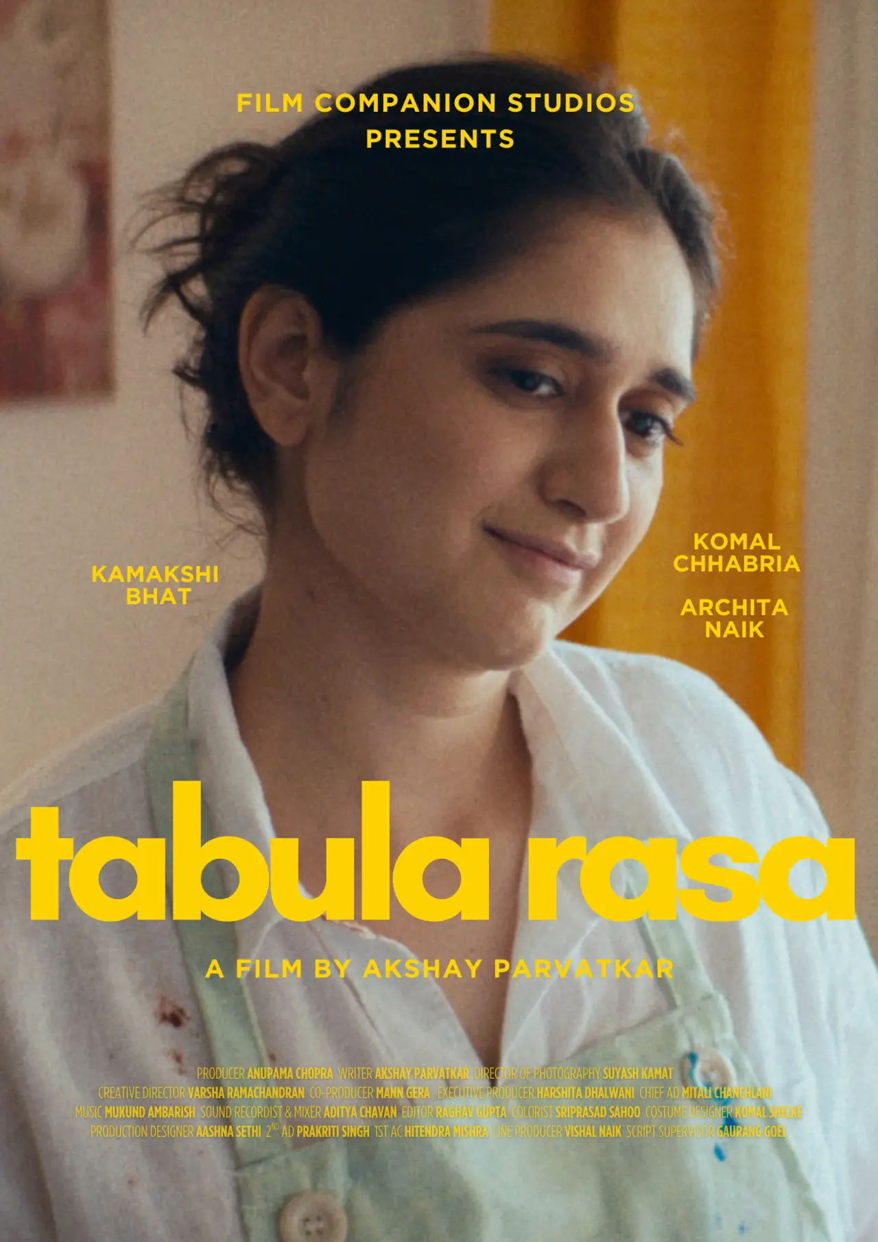 Plakat filmowy "Tabula Rasa"