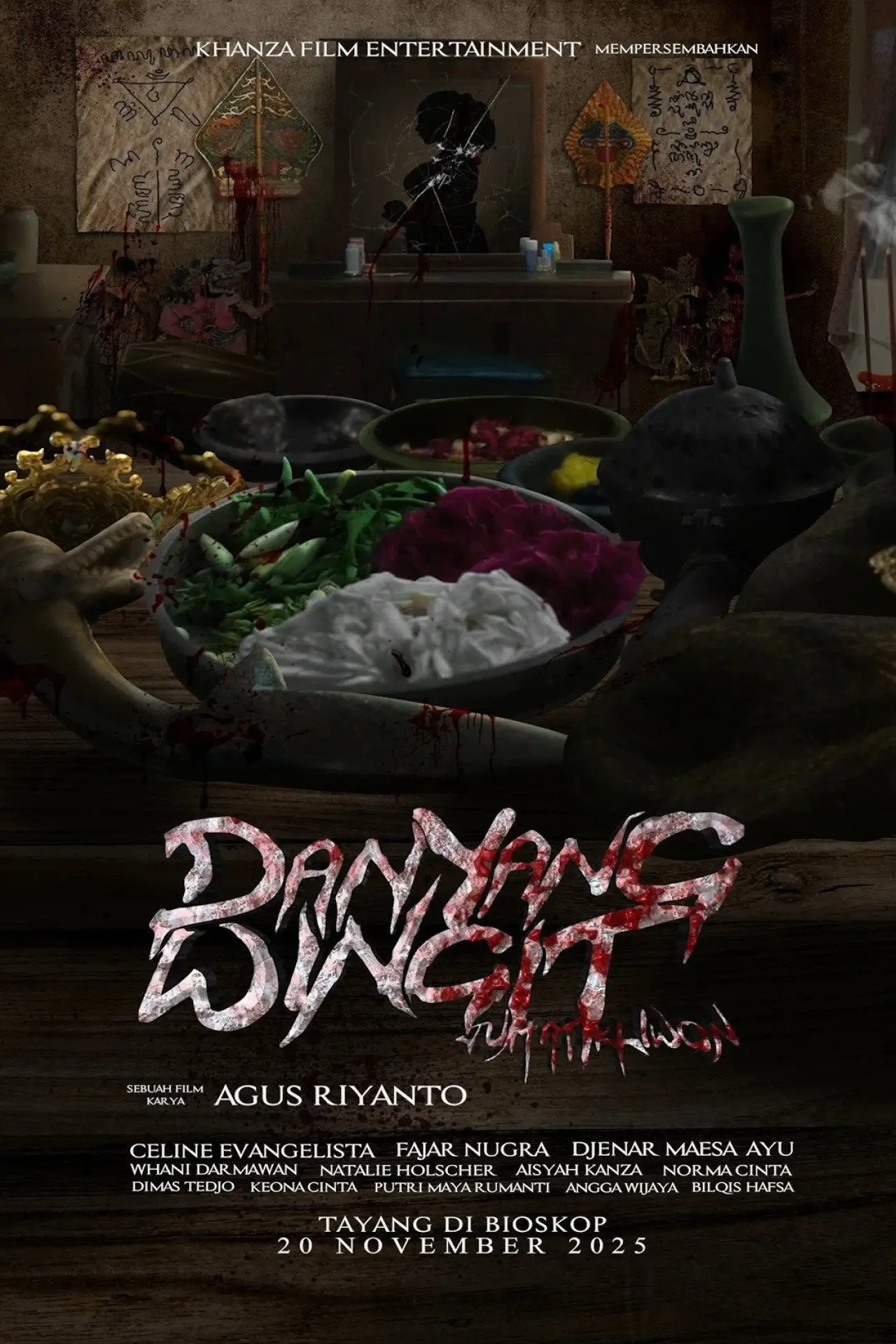 Plakat filmowy "Danyang Wingit Jumat Kliwon"