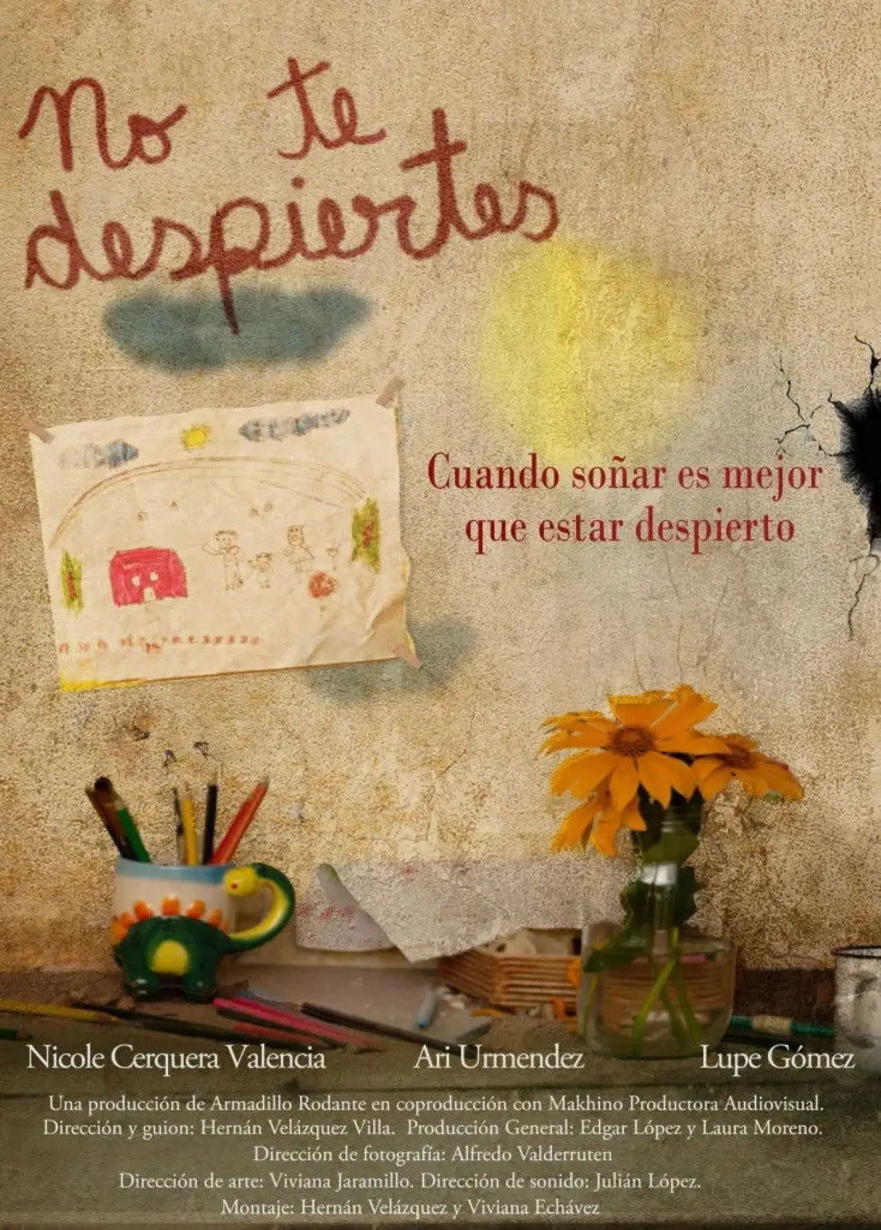 Plakat filmowy "No te despiertes"