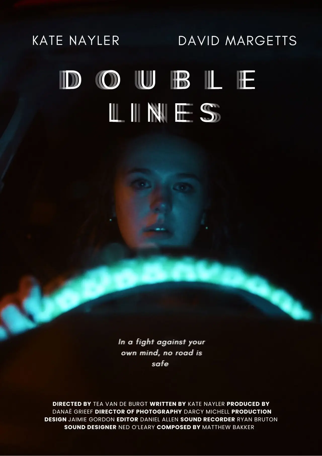 Plakat filmowy "Double Lines"