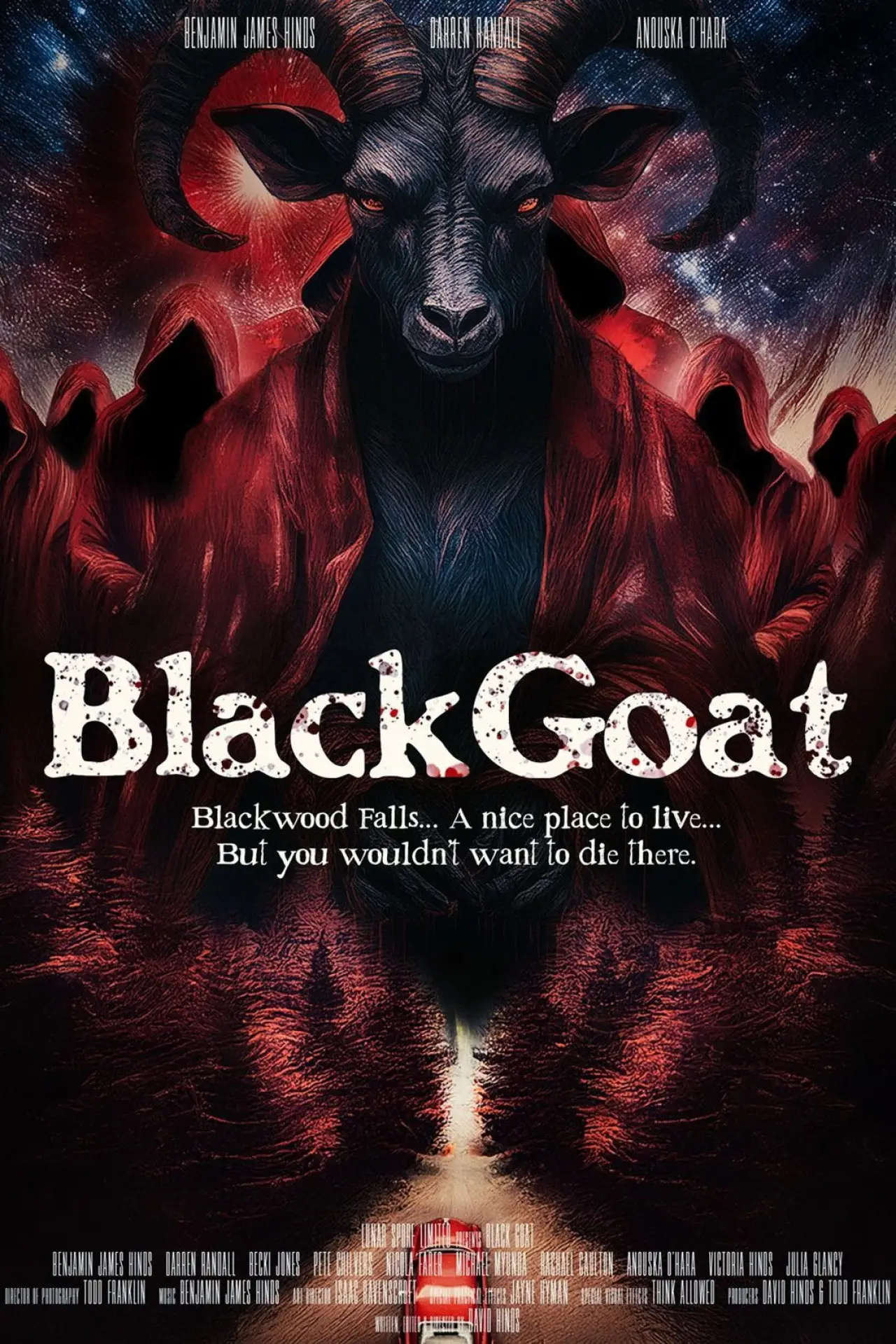 Plakat filmowy "Black Goat"