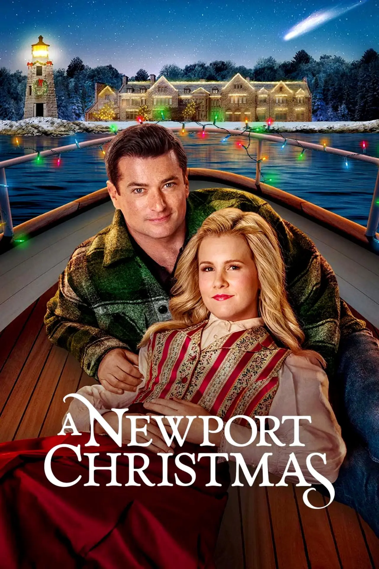 Plakat filmowy "A Newport Christmas"
