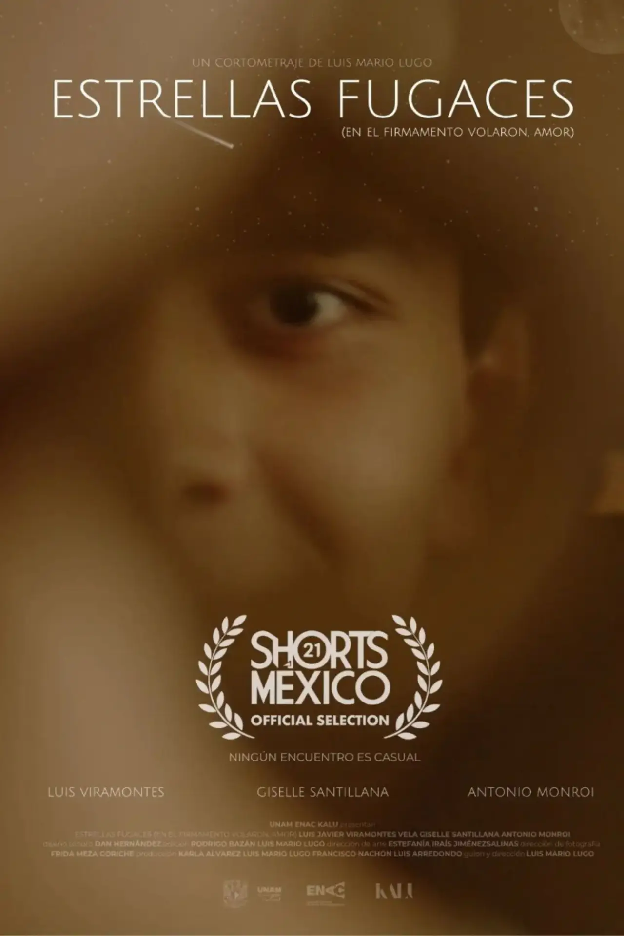 Plakat filmowy "Estrellas fugaces (En el firmamento volaron, amor)"