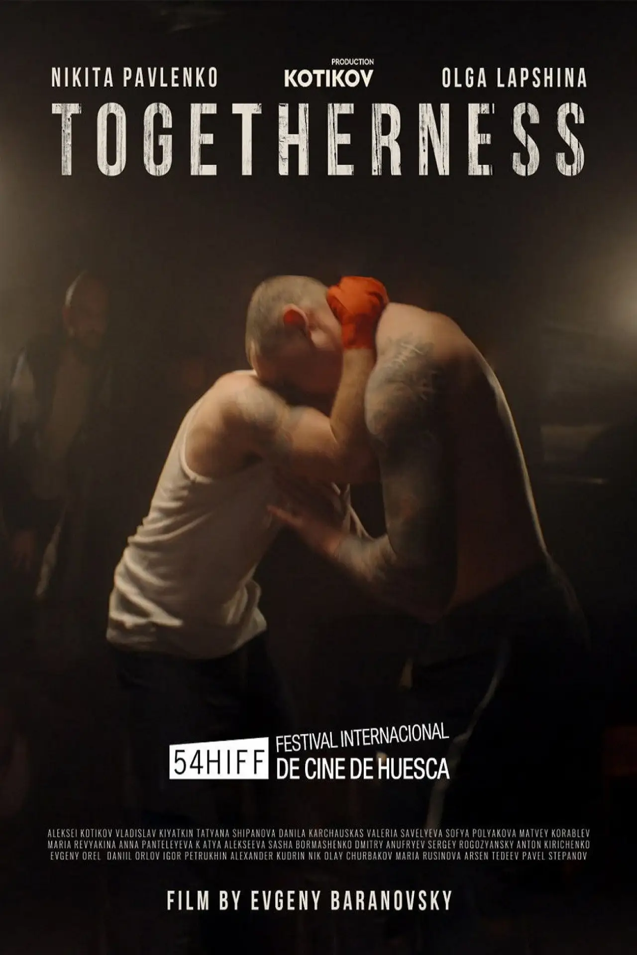 Plakat filmowy "Совместное"