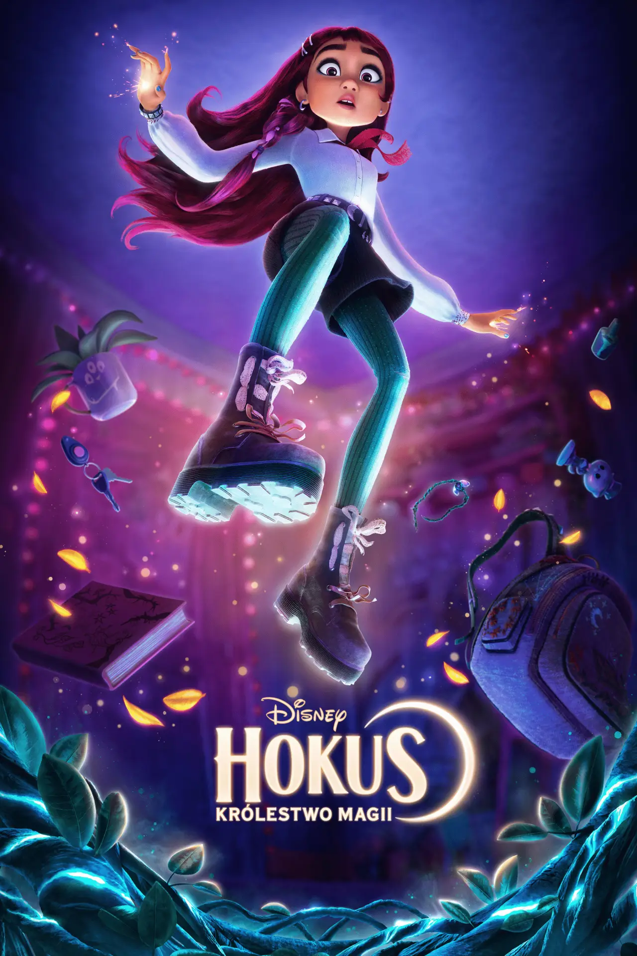 Plakat filmowy "Hokus: Królestwo magii"